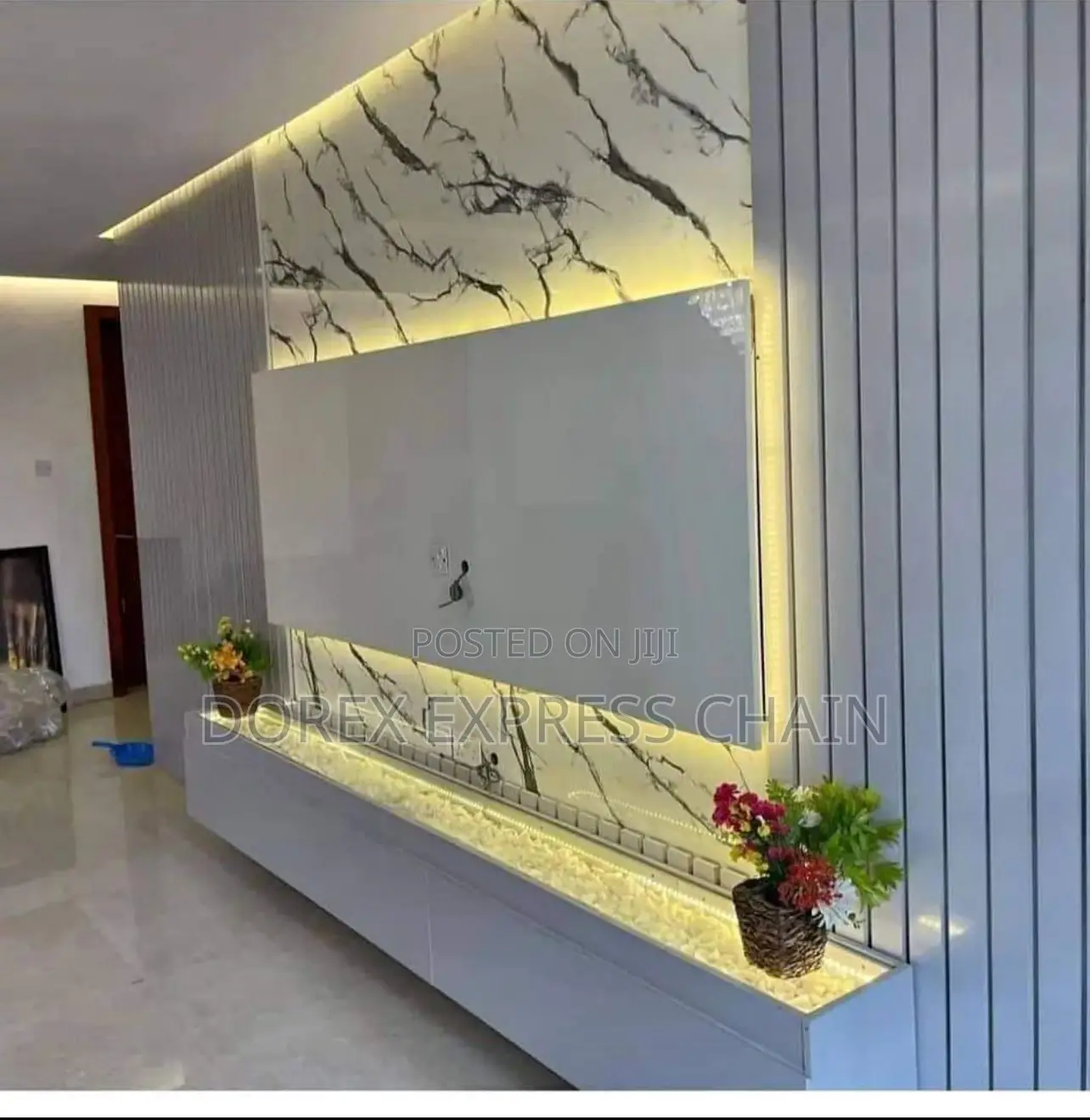 Dorex Contemporary TV Consoles With Wall-Saving Design