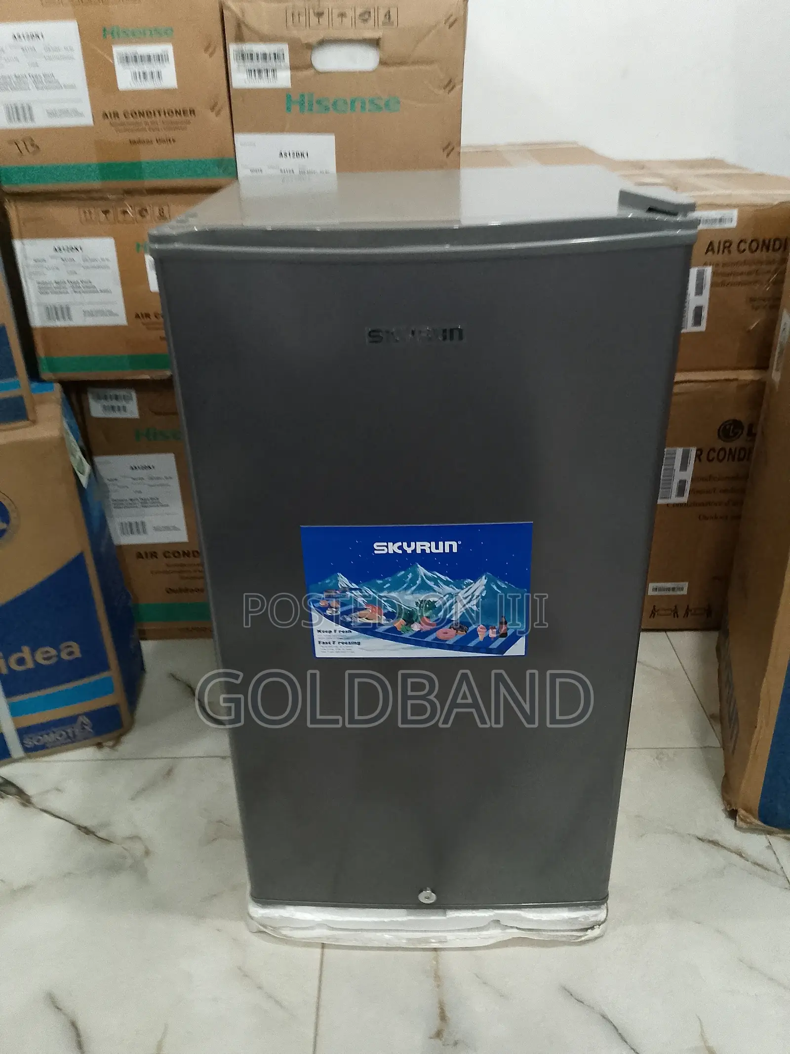 SKYRUN BCD-90J Anti-Rust Cabinet Single Door Refrigerator