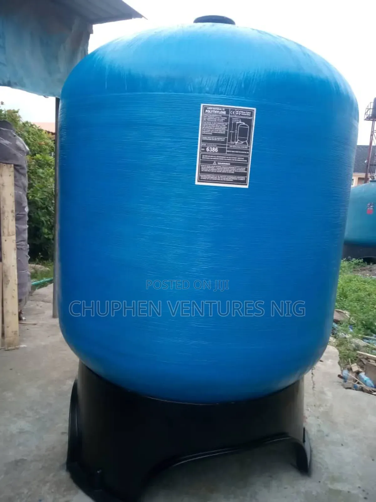 Water Treatment Fibre Glass Tank