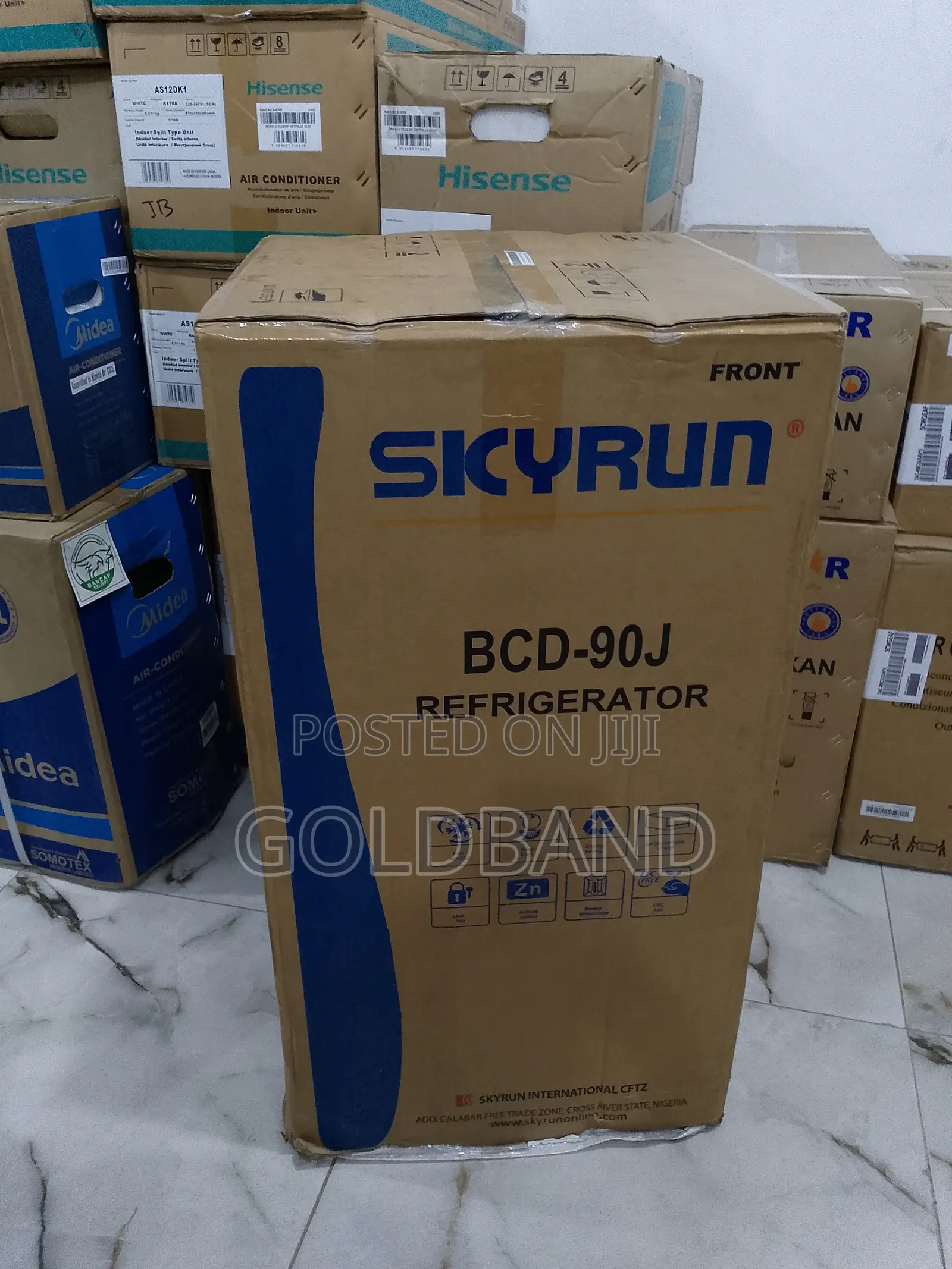 SKYRUN BCD-90J Single Door Fast Cooling Refrigerator