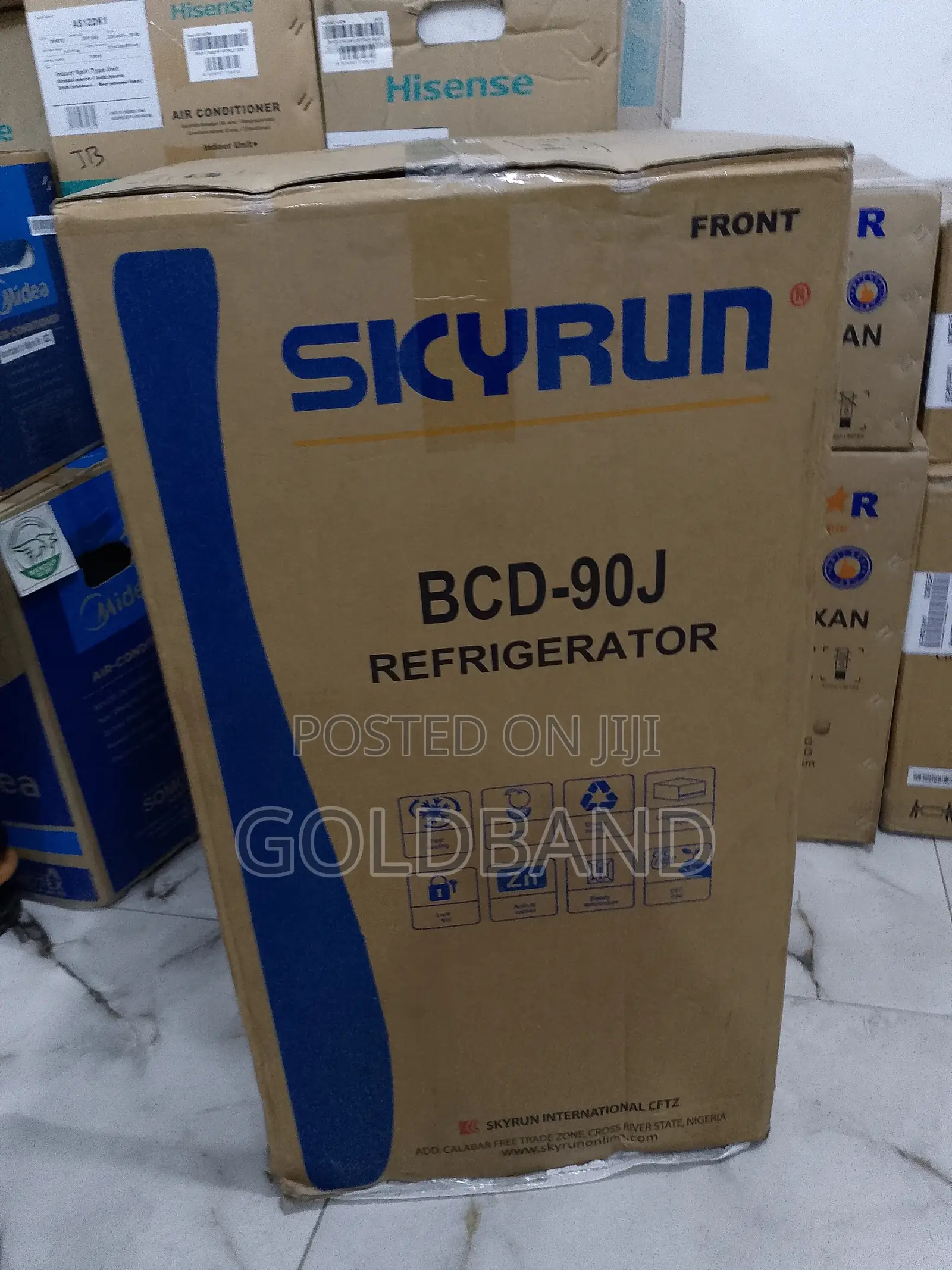 SKYRUN BCD-90J Time Saving Single Door Refrigerator