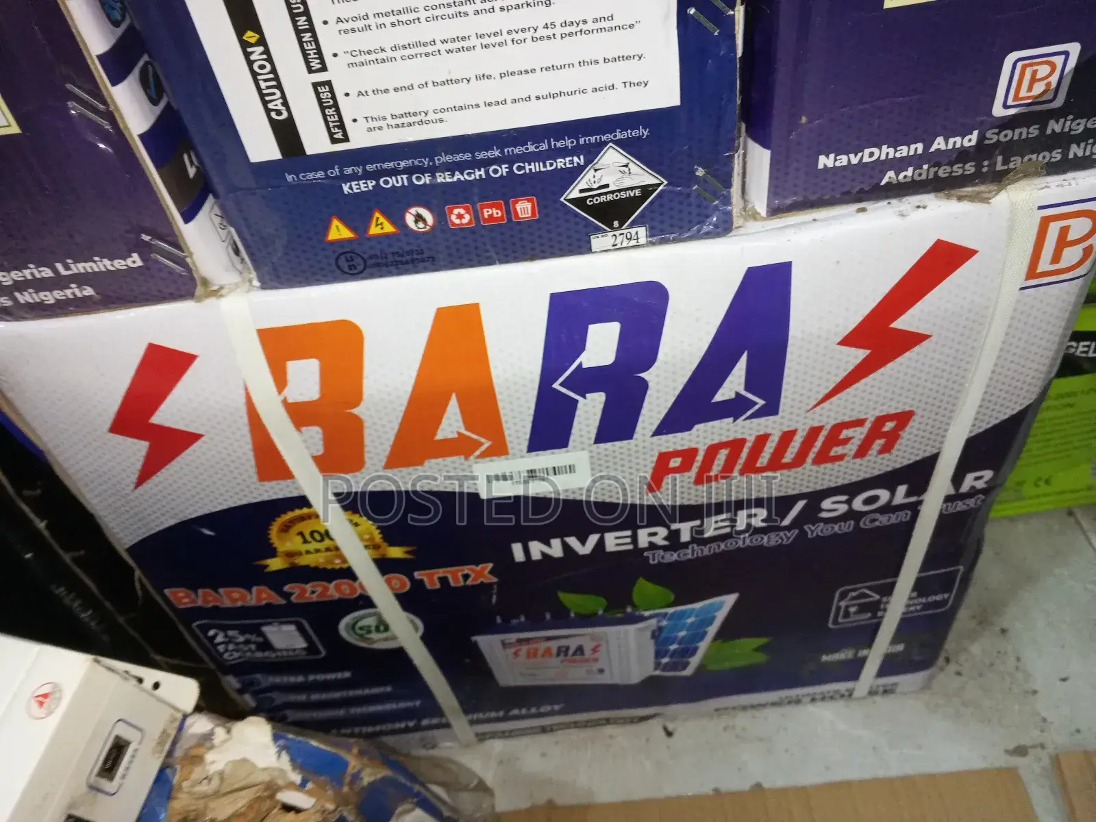 Bara Power 220ah 12v Tall Tubular Battery