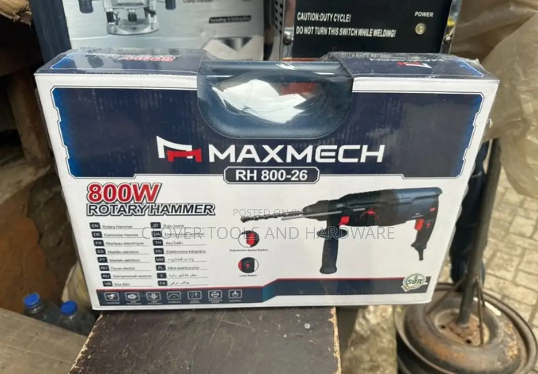 Maxmech Rotary Hammer Drill Machine 800W RH 800-26