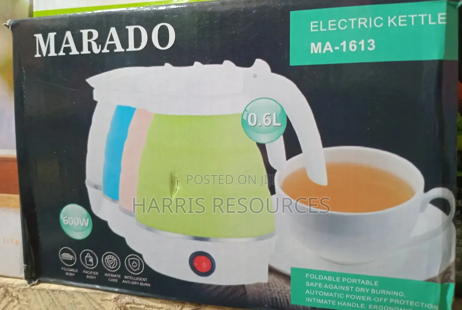 Silicon Electric Travel Kettle Jug -Collapsible