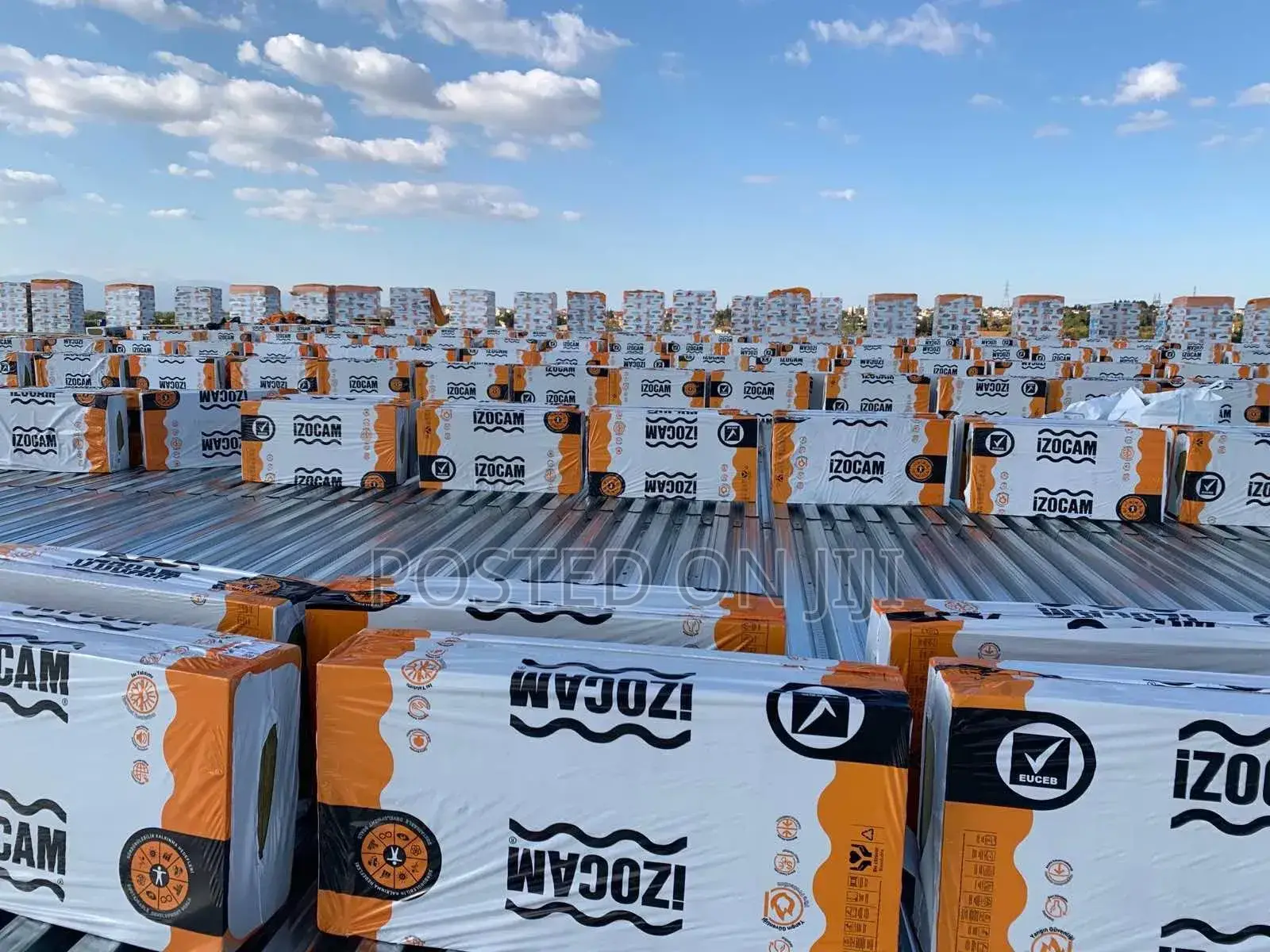 Izocam Rockwool Board 50mm, 1.2m X 2.2m (8pcs) 4.6sqm 70kg
