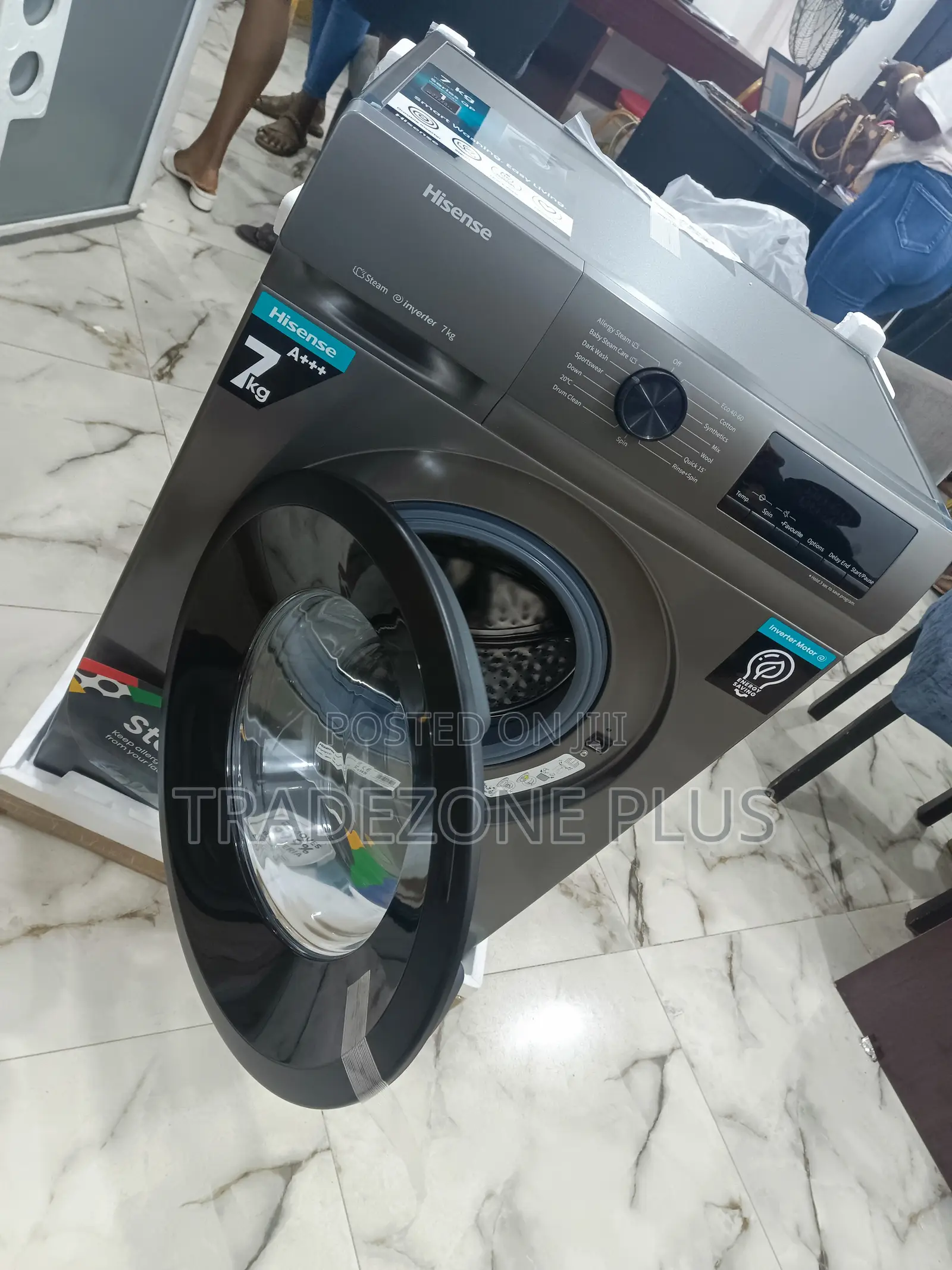 Eco- Friendly Hisense Washing Machine 7kg Wfqp7012t