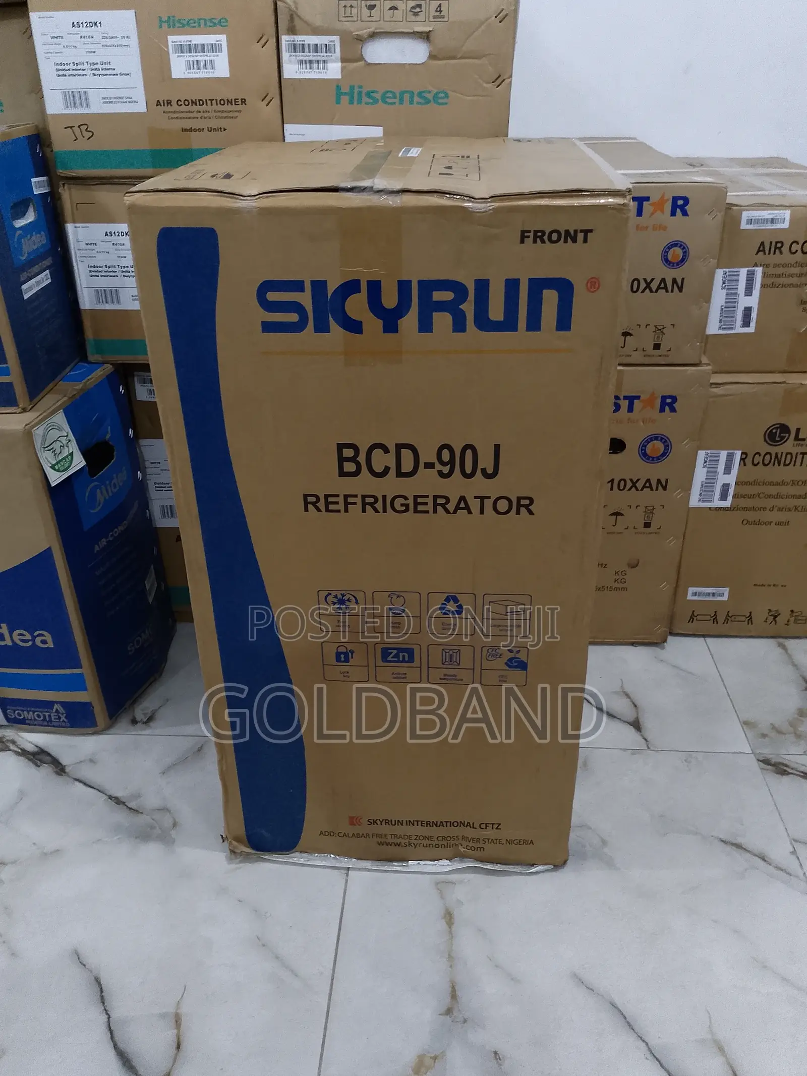 SKYRUN BCD-90J Quick Cooling Single Door Refrigerator