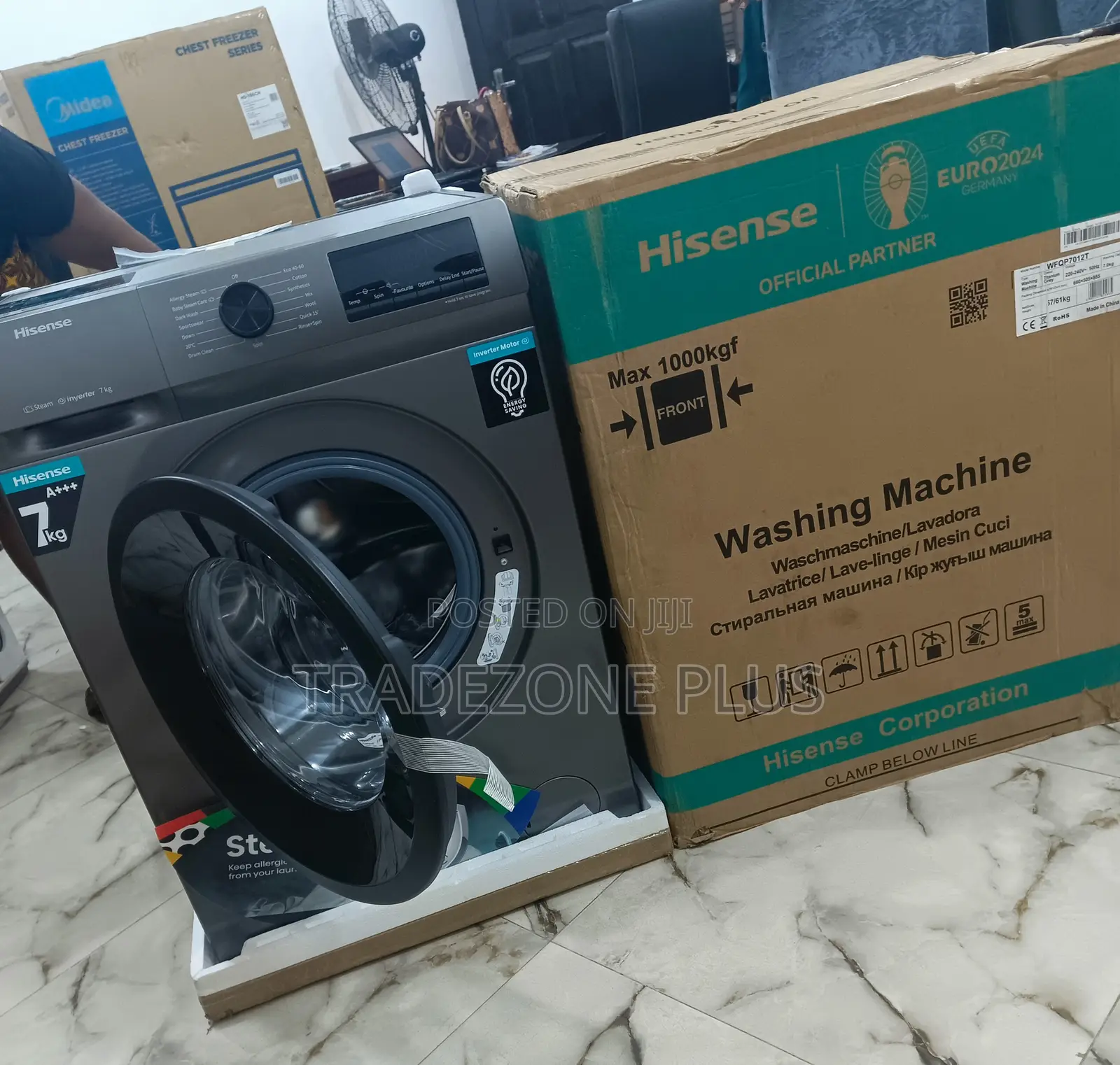 Powerful Stain Remover Hisense Washing Machine Wfqp7012t