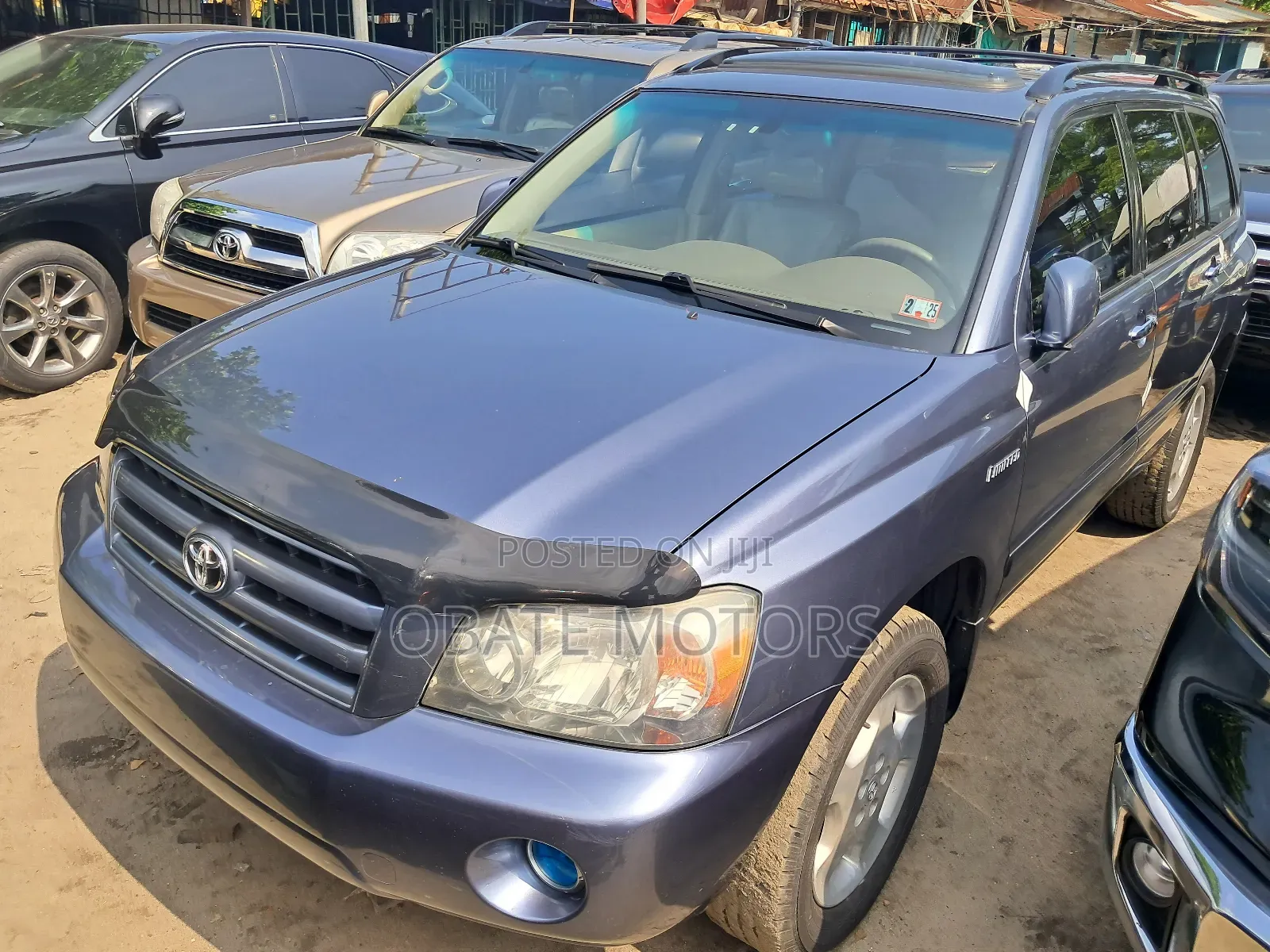 Toyota Highlander Limited V6 2005 Blue