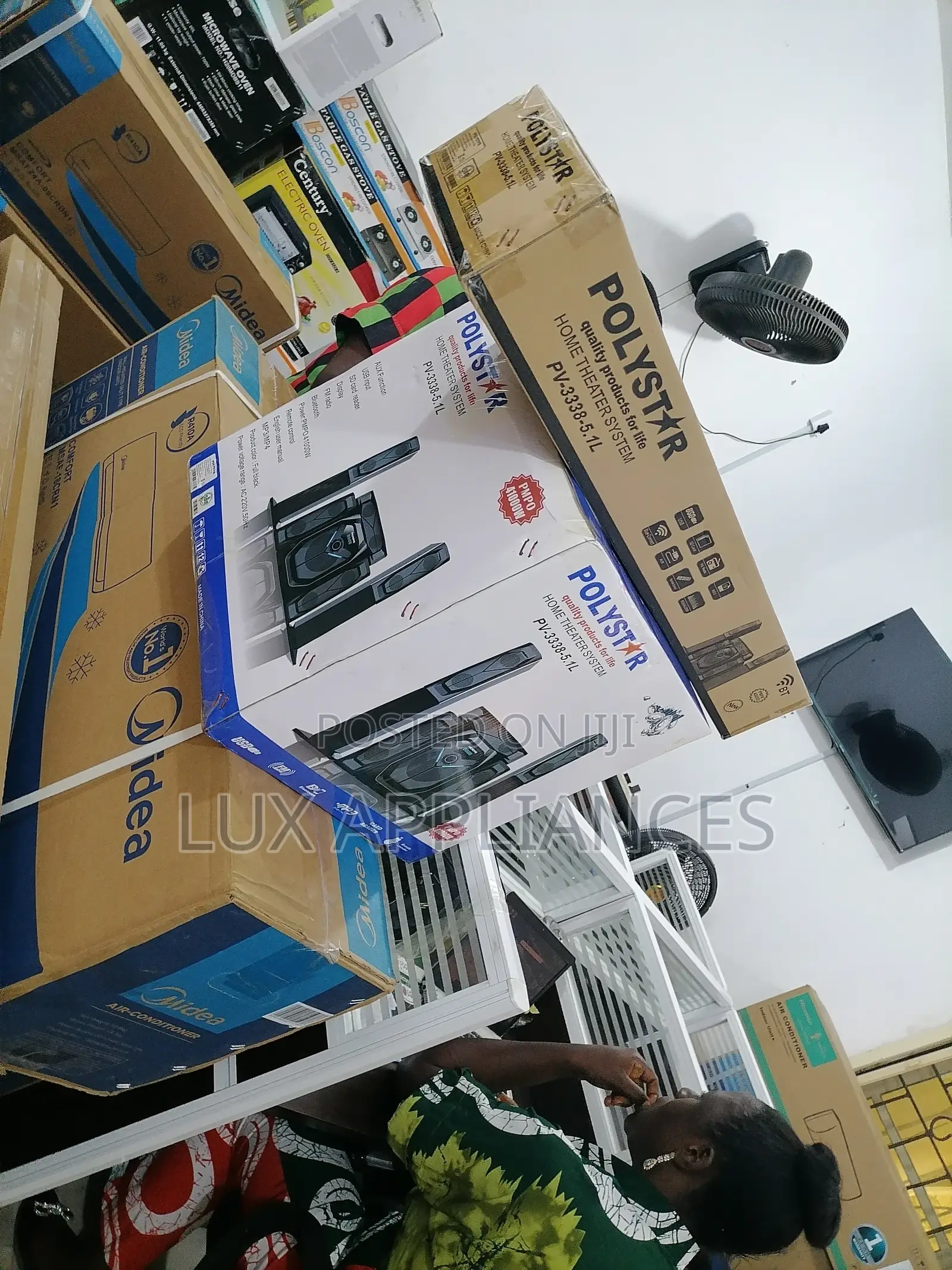 Enjoy Your Jolly With Our Polystar Home Theater