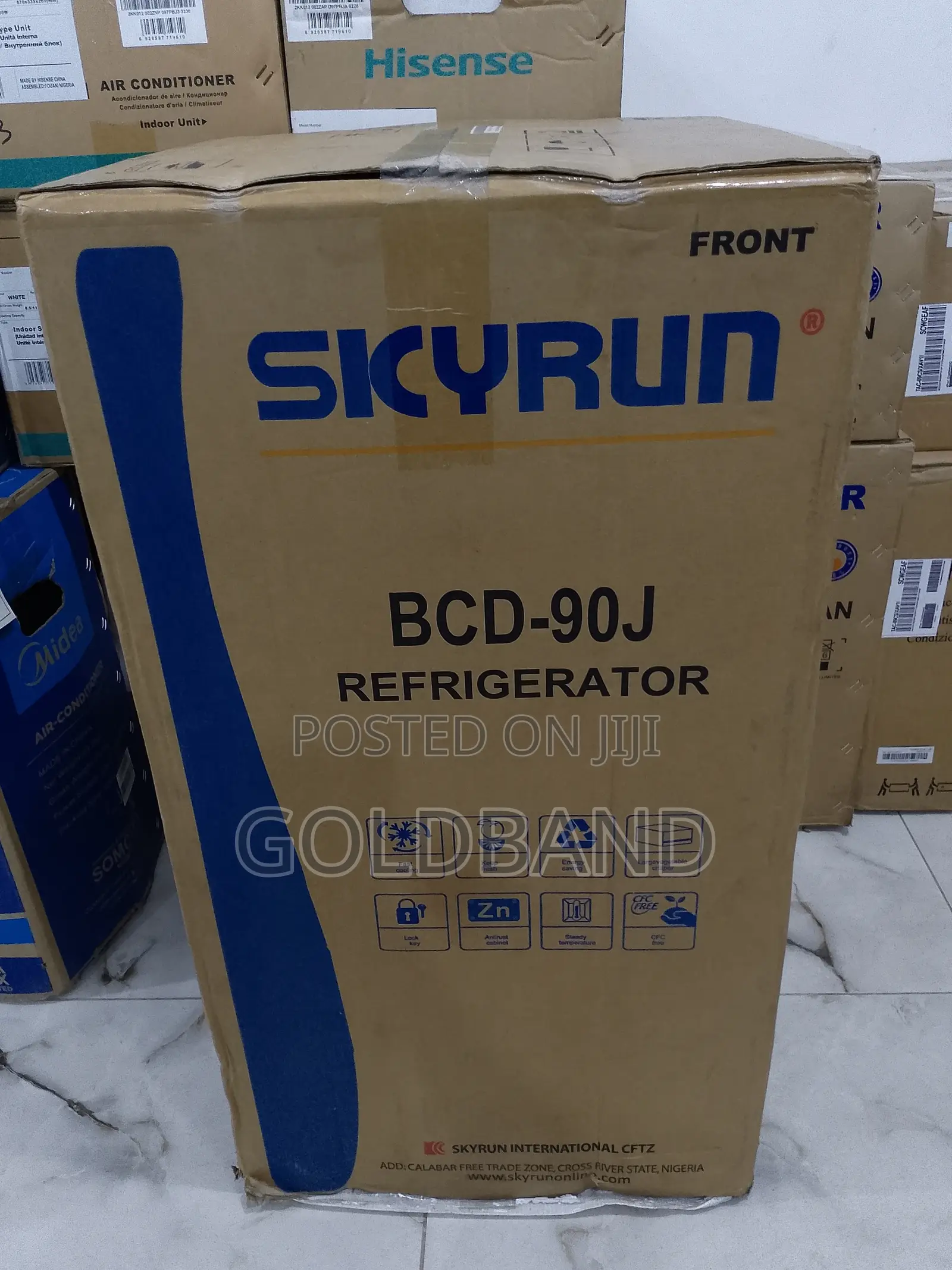SKYRUN BCD-90J Rapid Freezing Single Door Refrigerator