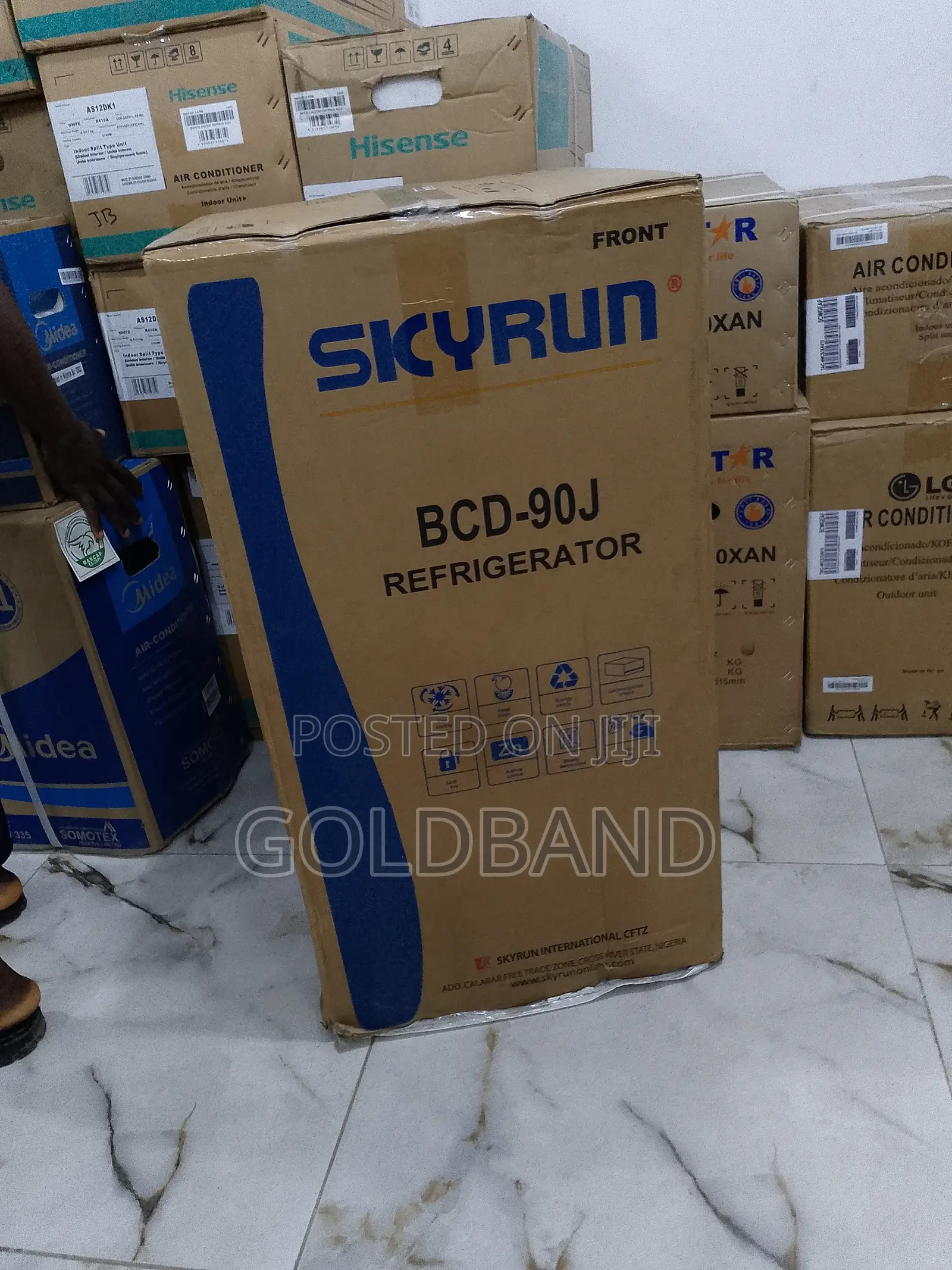 SKYRUN BCD-90J Low Energy Consumption 1(Door) Refrigerator