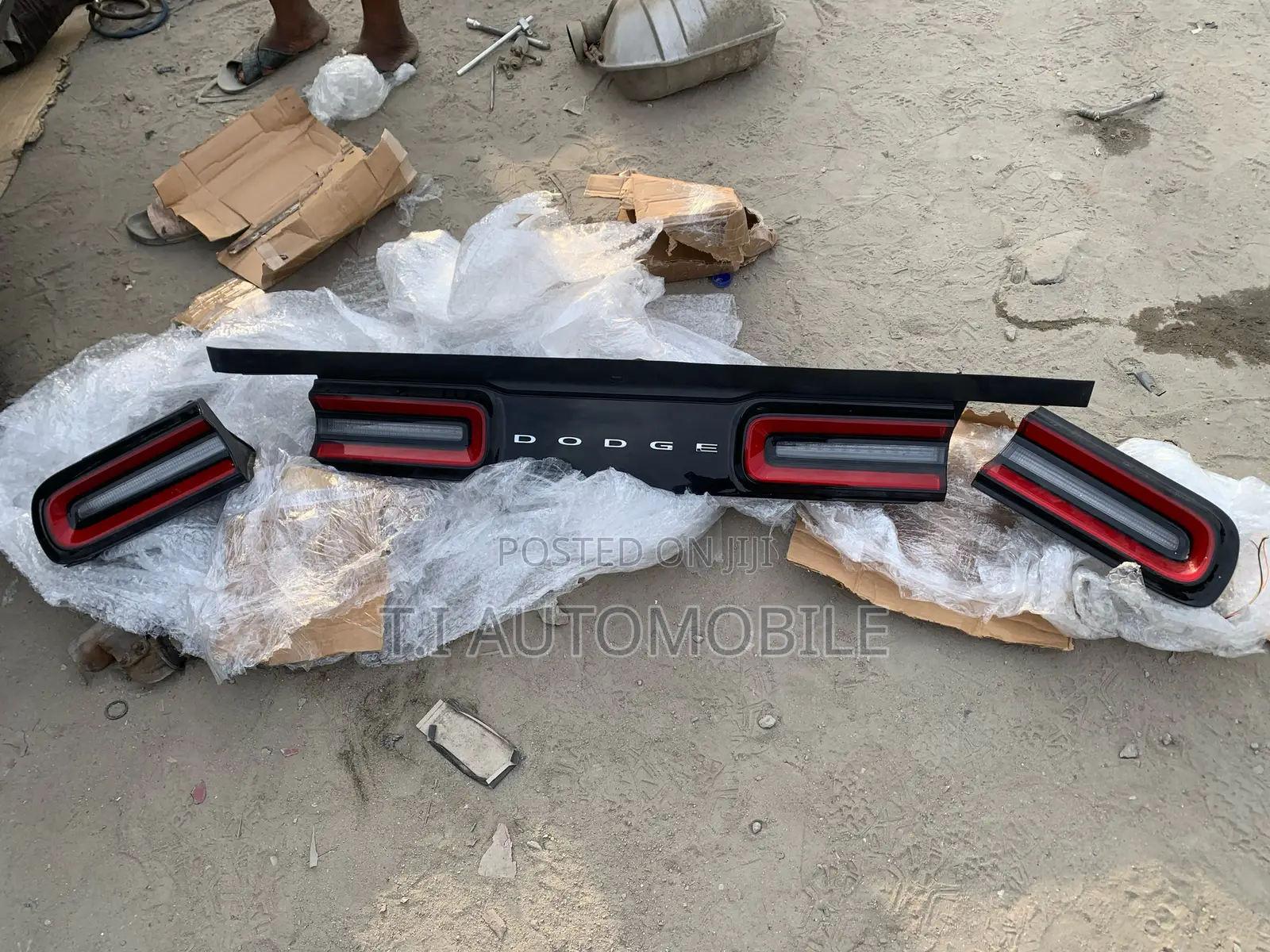 Set Of Rear Lights For Dodge Challenger 2019 Models
