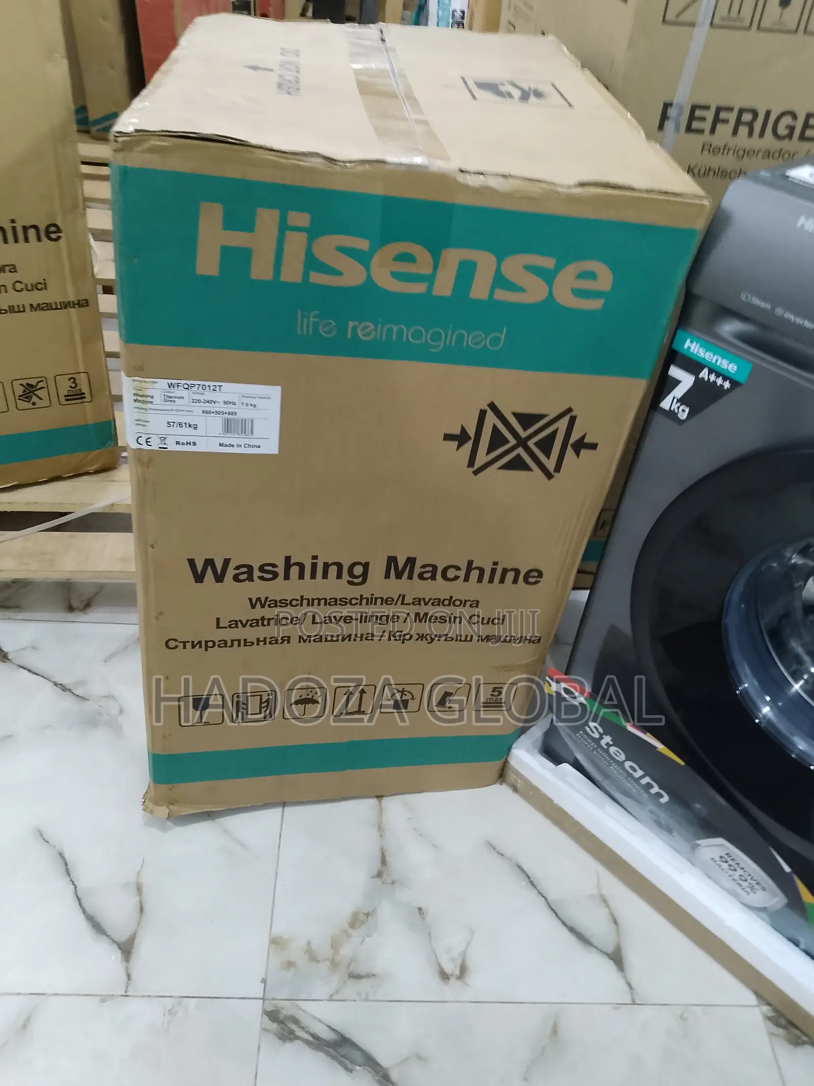 Hisense7kg Improved Washing Machine(Frontload)