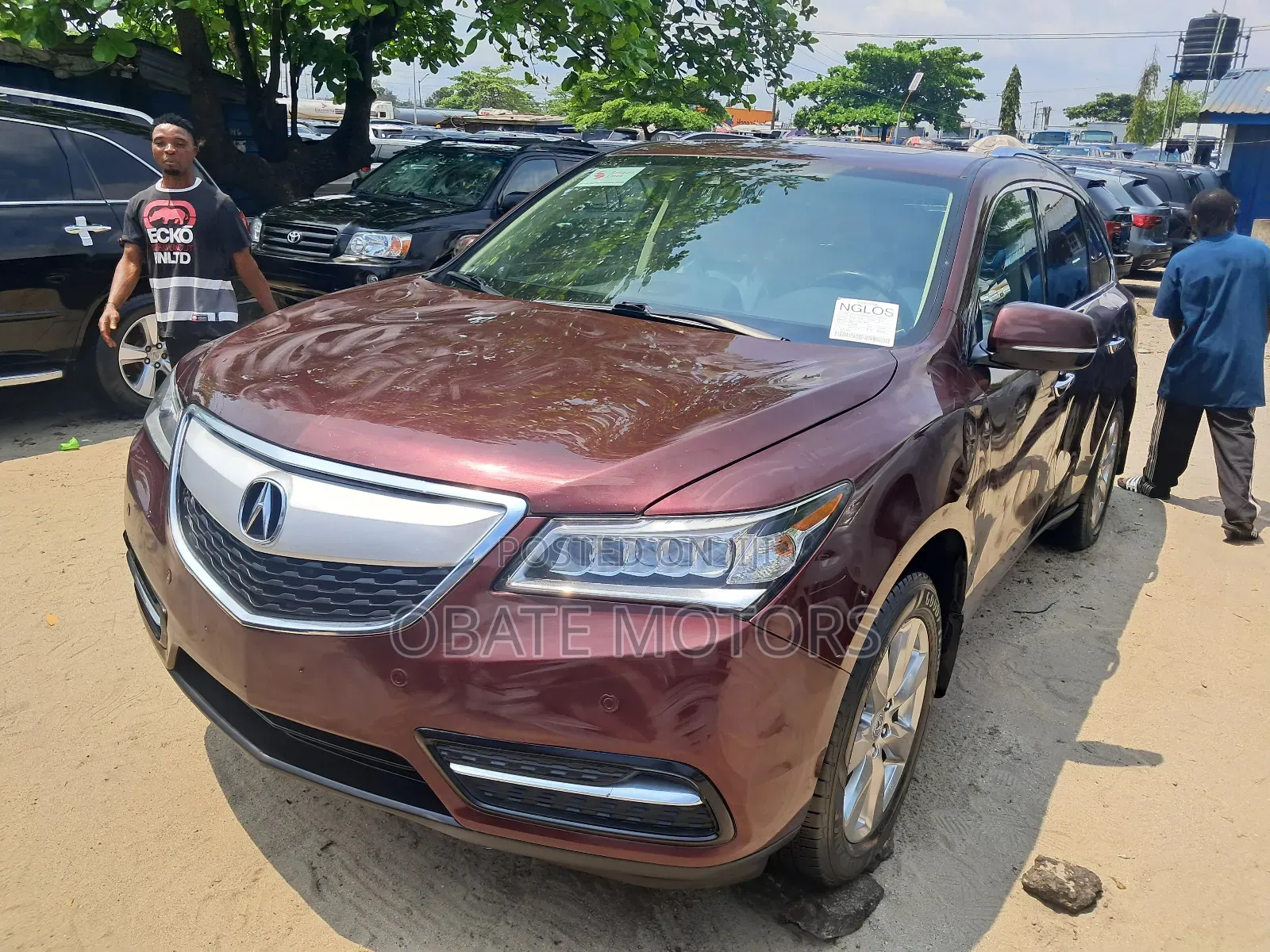 Acura MDX 2016 Red