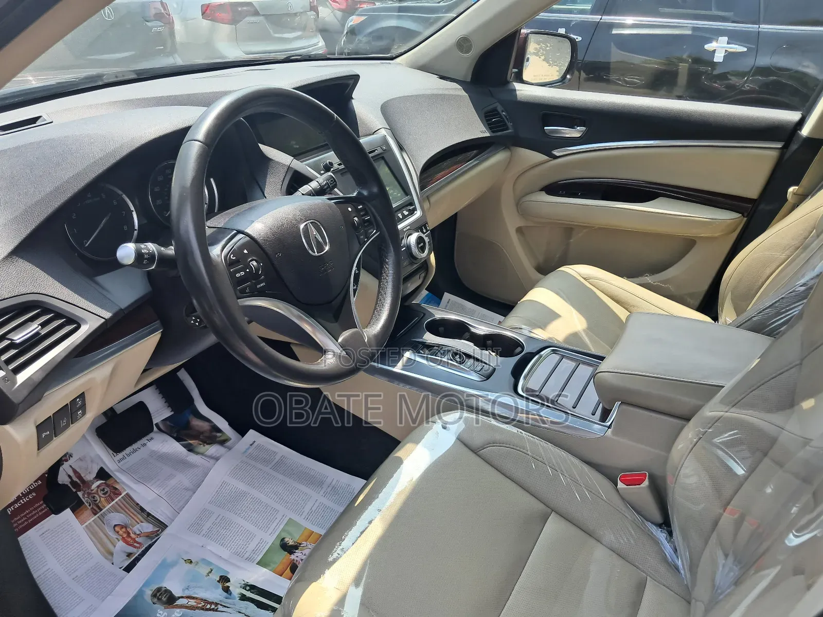 Acura MDX 2016 Red