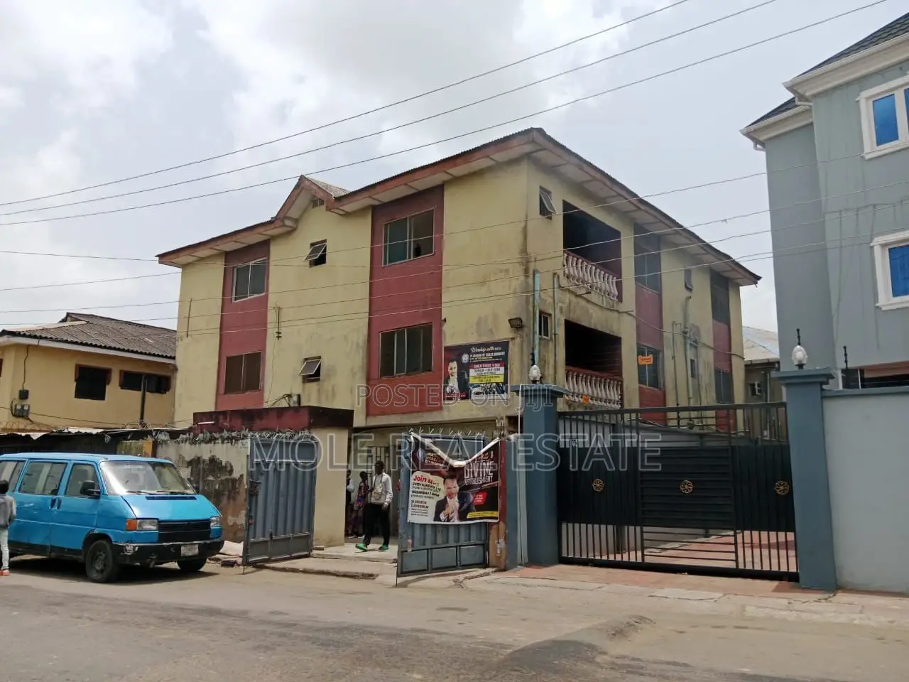 Strategic 7 Blocks of Flats Akowonjo