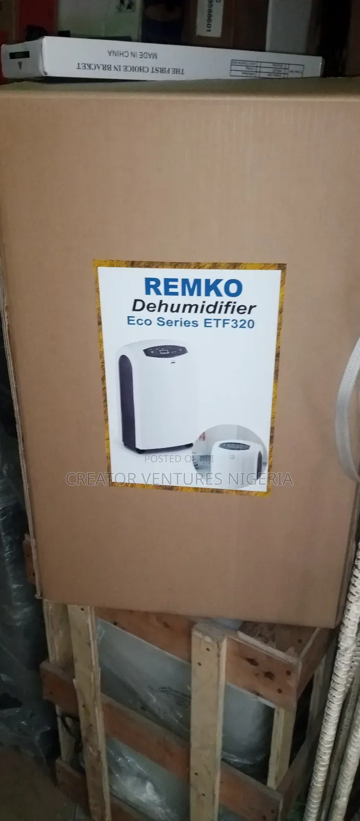 Dehumidifier Remko 32 Lts,Remove Mist,Waiters,Odours,with Air Purifier