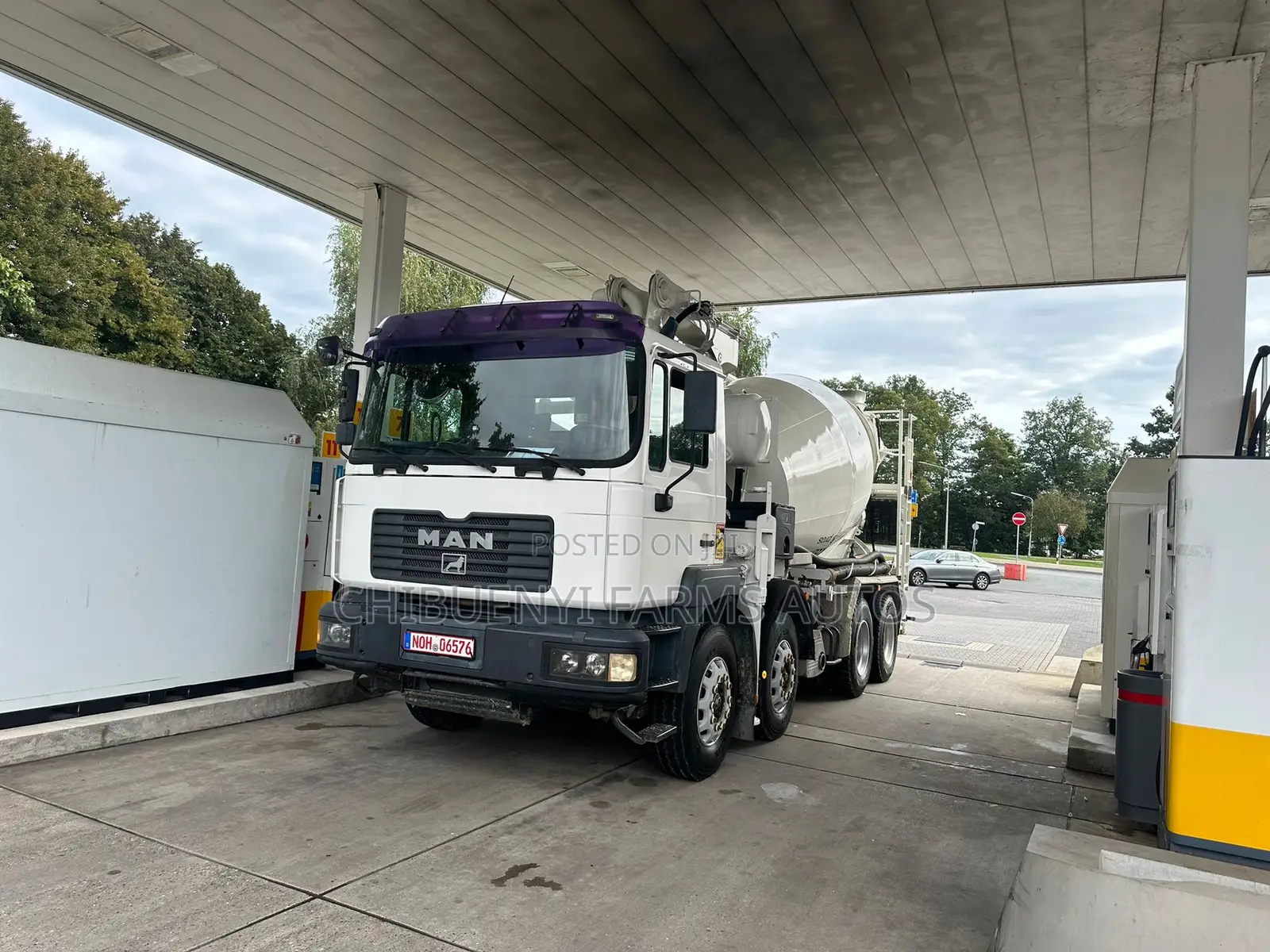 Concrete Mixer With Pump 12tyres (10 Cubic)