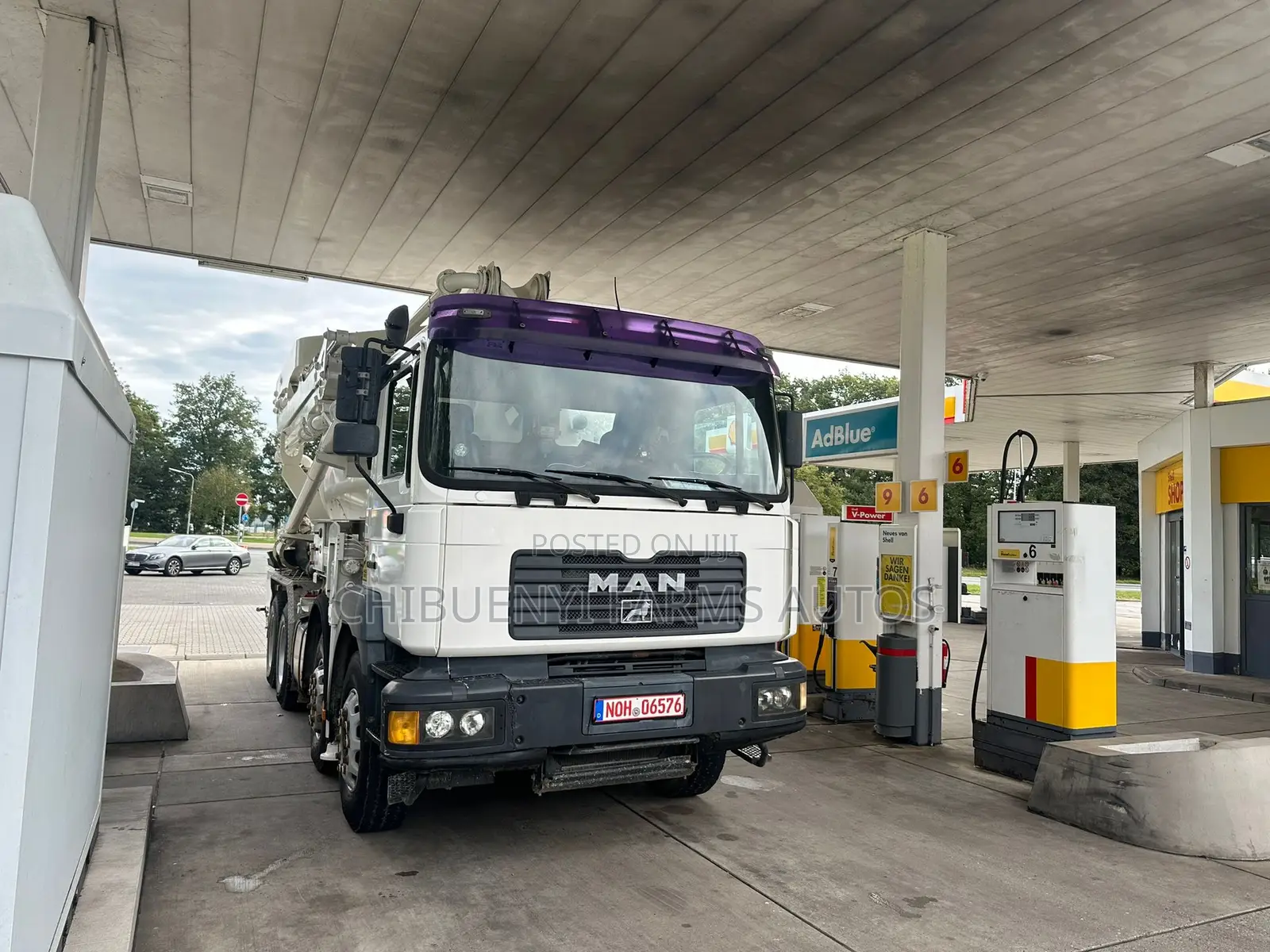 Concrete Mixer With Pump 12tyres (10 Cubic)