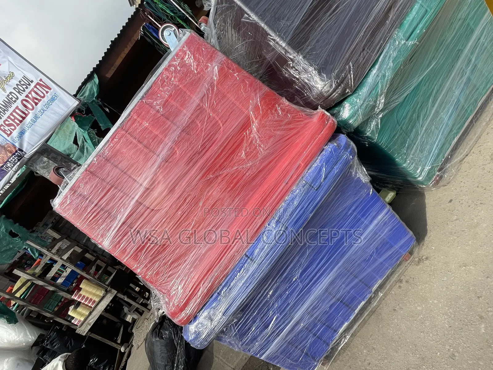 660 Liters Geepee Wheels Waste Bin