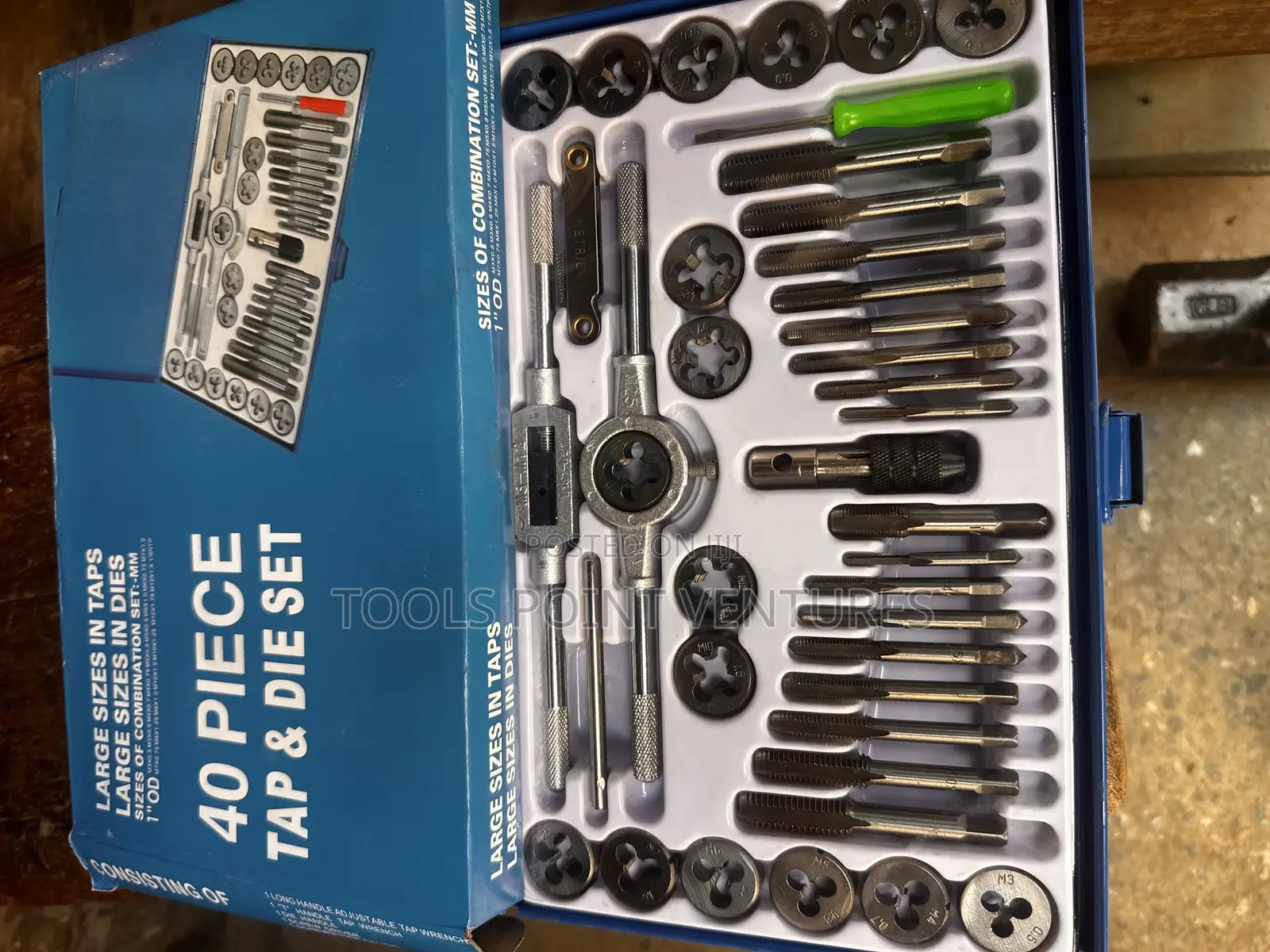 40pcs Tap and Die Set