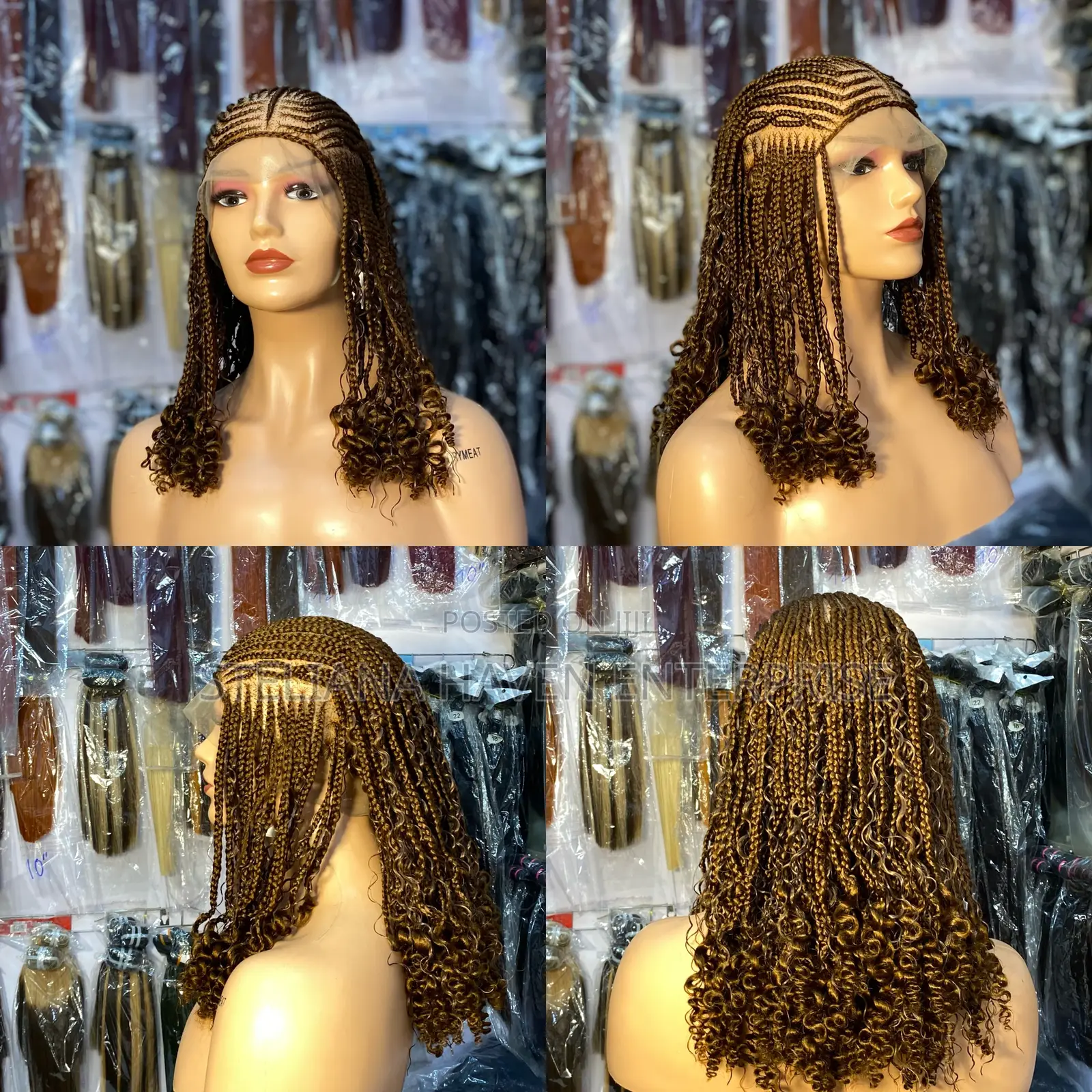 Ghana Weaving Boho Braids