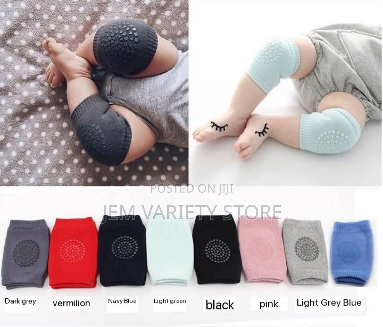 2pcs Baby/Kiddies Cotton Breathable Knee Pads