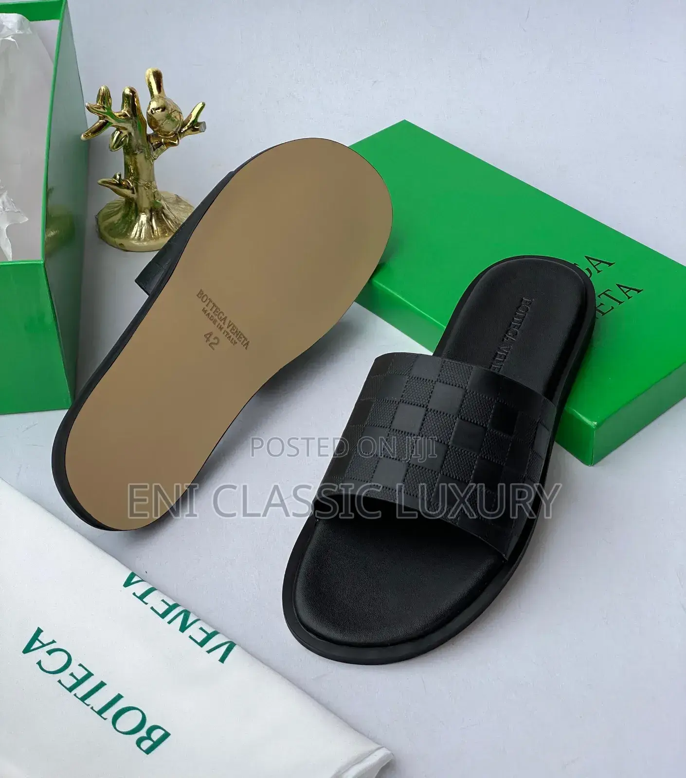 Original Hermes Slippers for Man's Best Quality Available