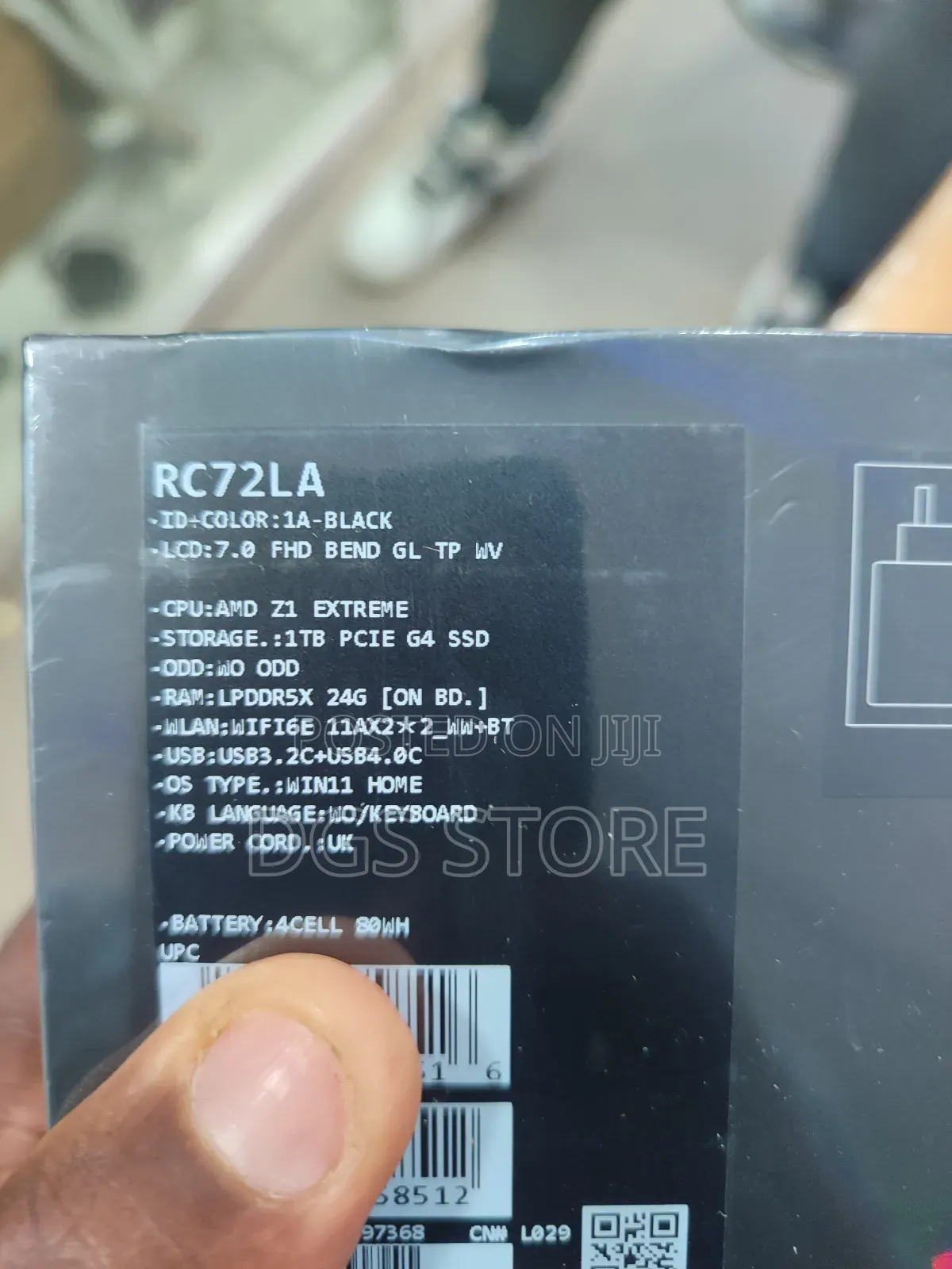 Rog Rlly X Rc72la Z1 Console 2024