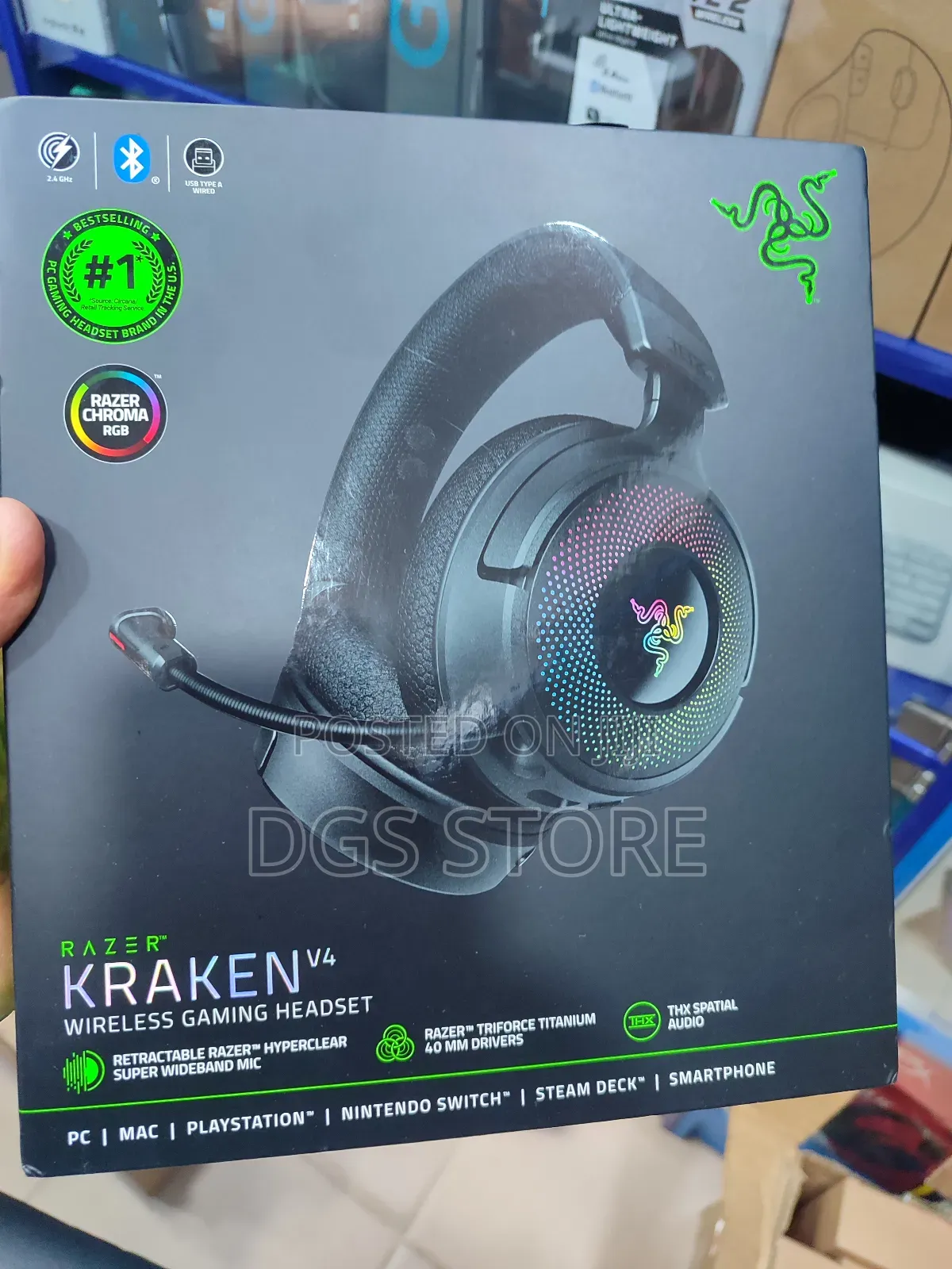 Razer Kraken V4 Bluetooth Headphone