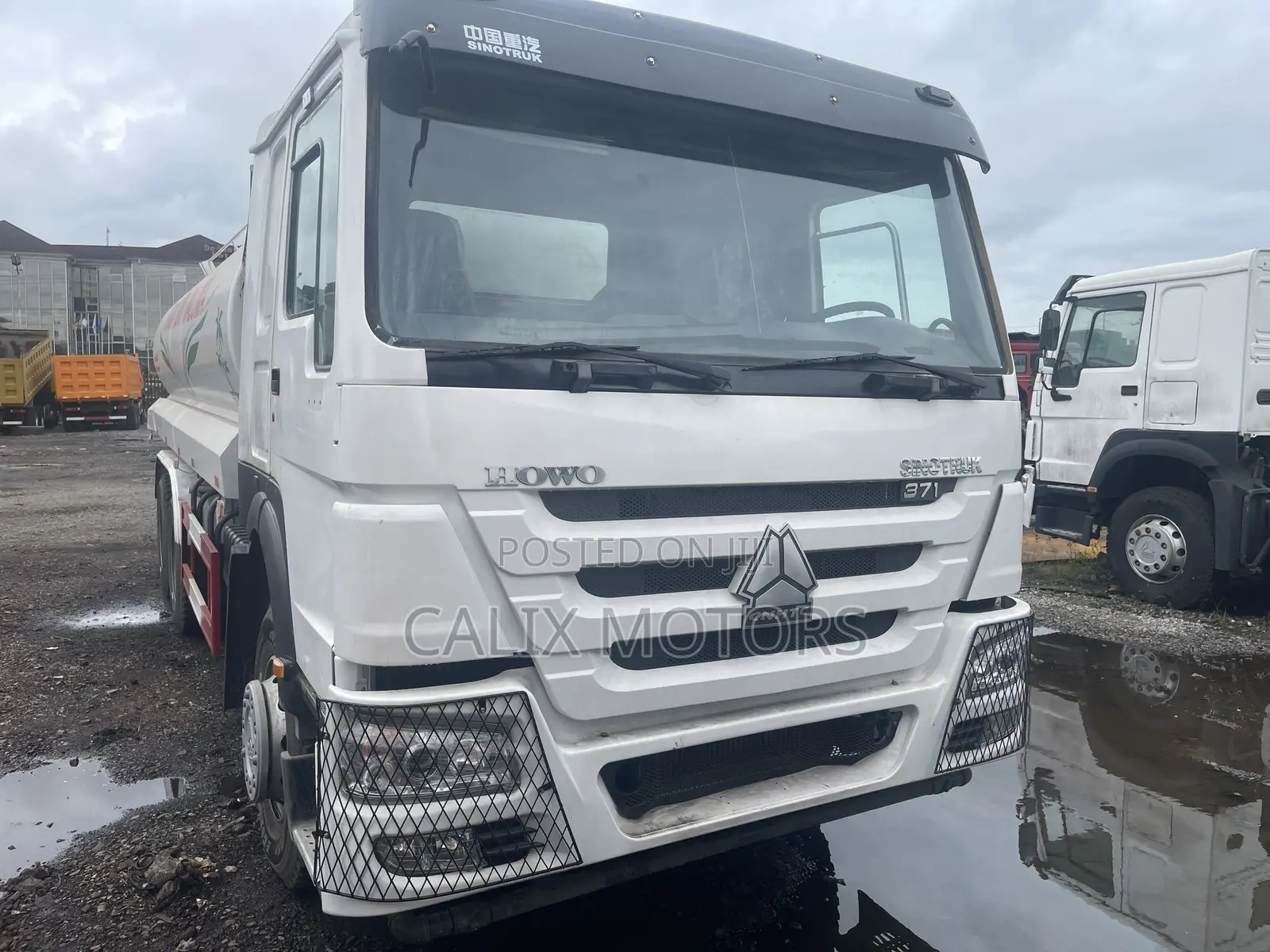 Foreign Used Howo Truck Water Tanker Truck.
