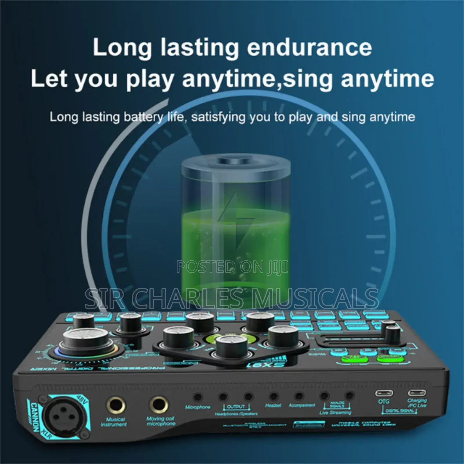 GAX-SX91 Professional Multiple Effects Live XLR Sound Card