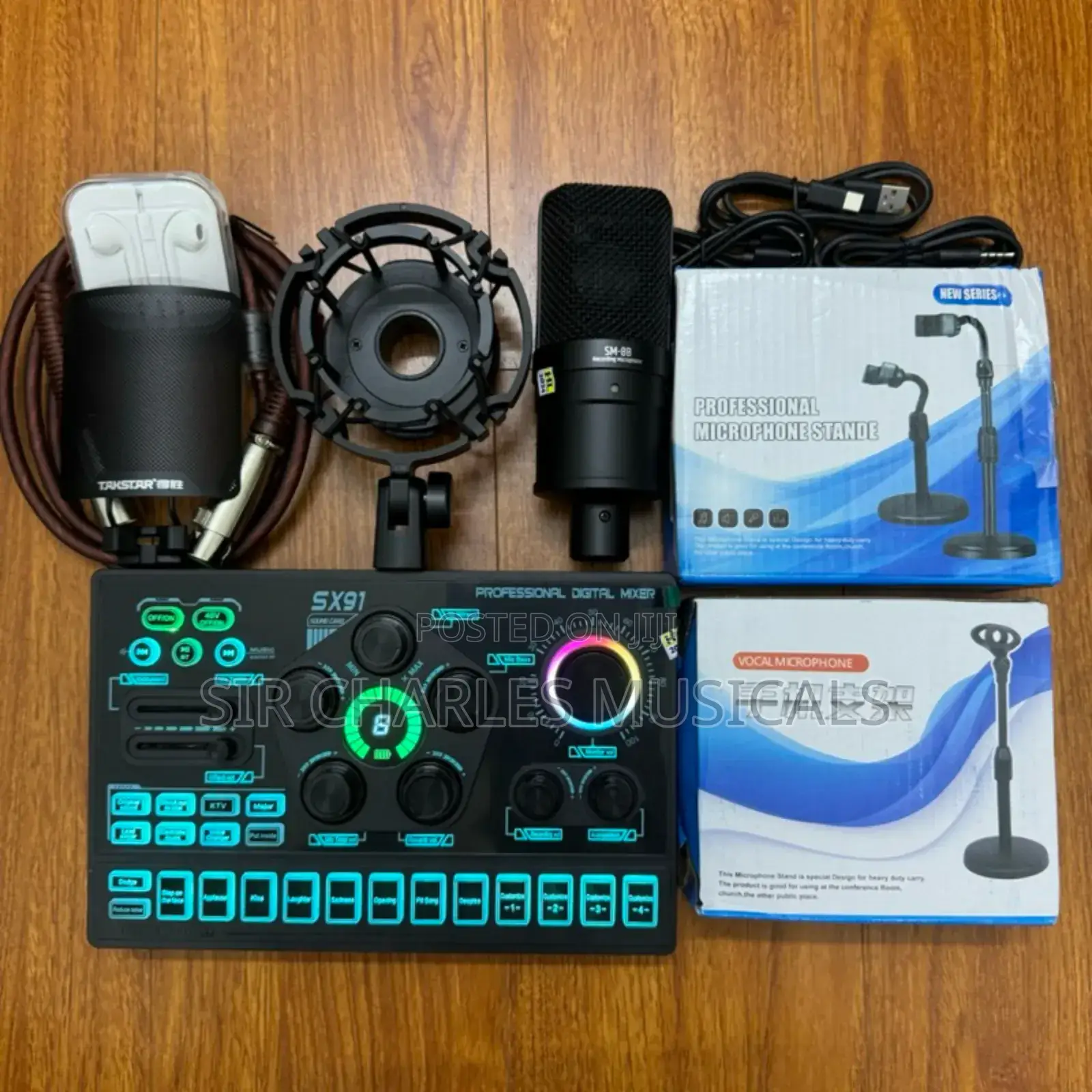 GAX-SX91 Professional Multiple Effects Live XLR Sound Card