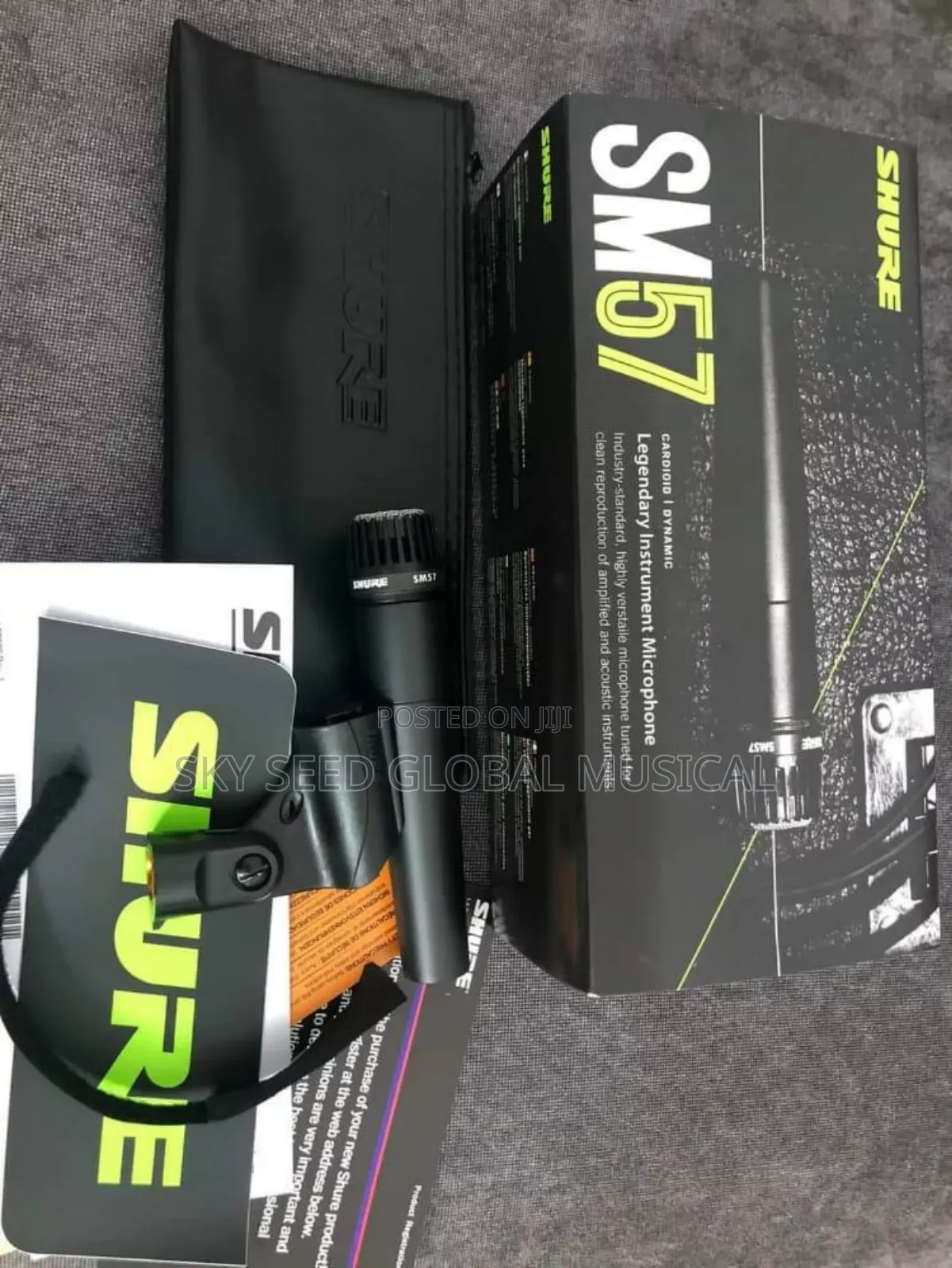 Original Sm57 Shure Wired Microphone