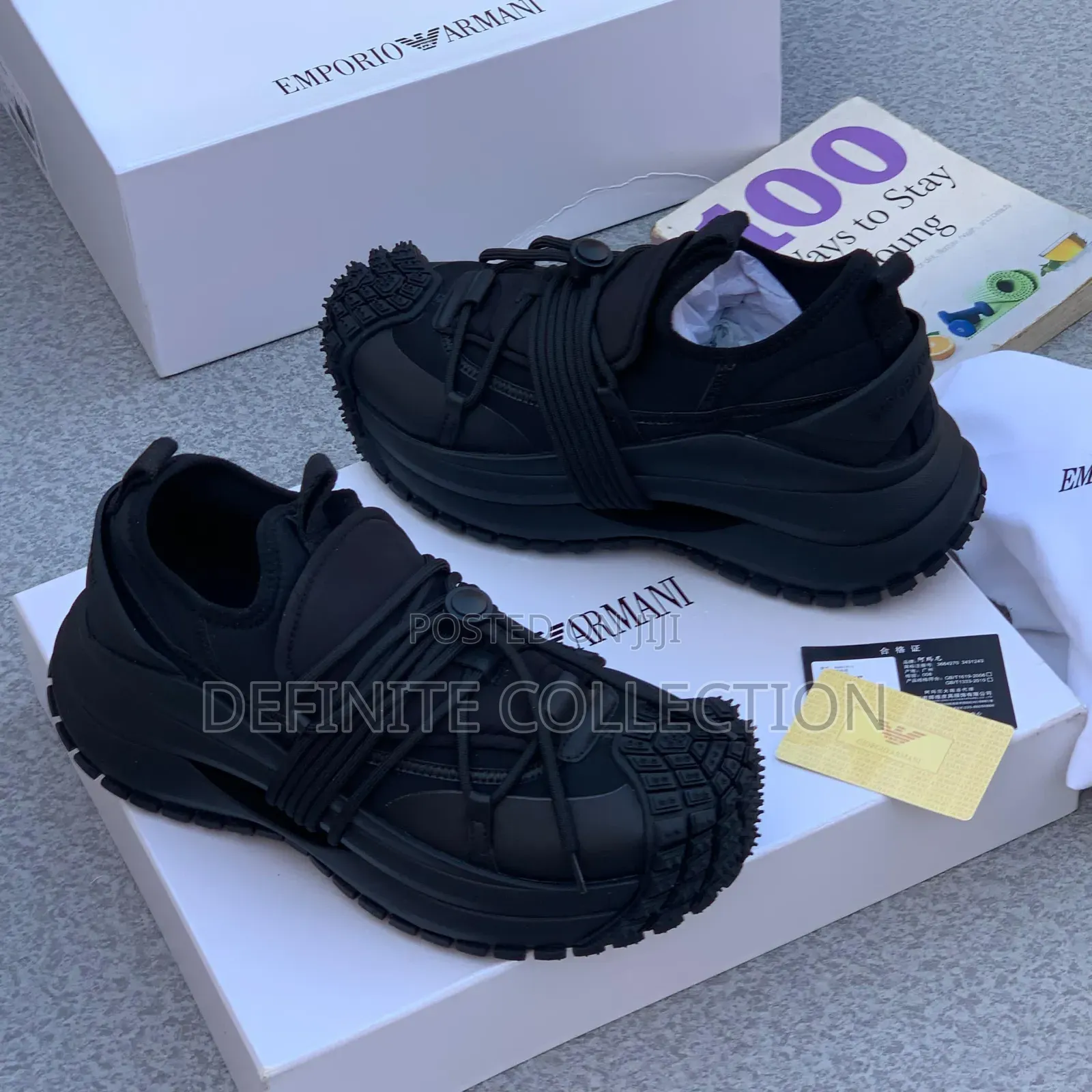 EMPORIO ARMANI Luxury Sneakers