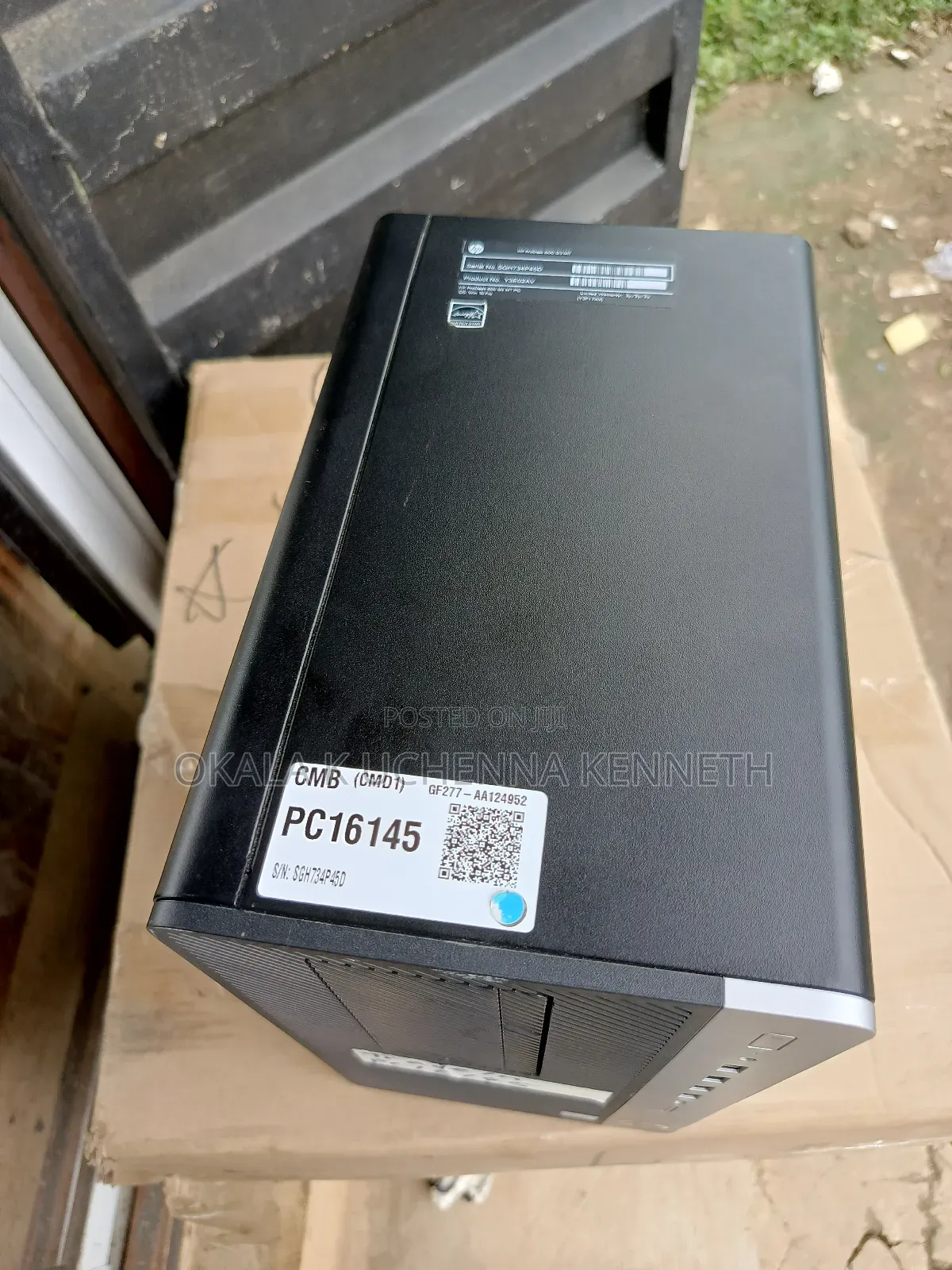 New Desktop Computer HP ProDesk 600 G3 8GB Intel Core I3 HDD 1T
