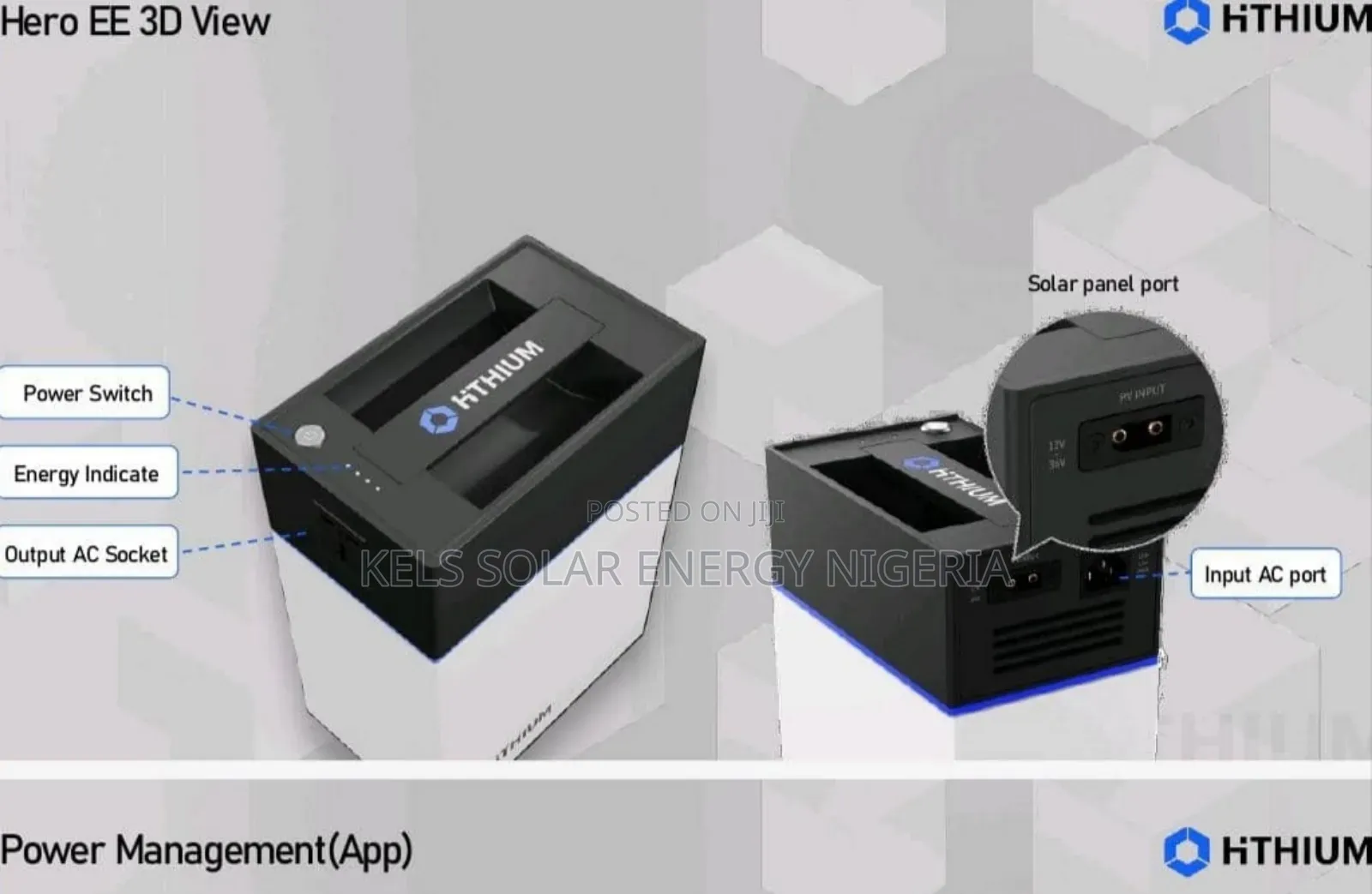 Hthium 1kwh Solar Generator With 200w Solar Panel
