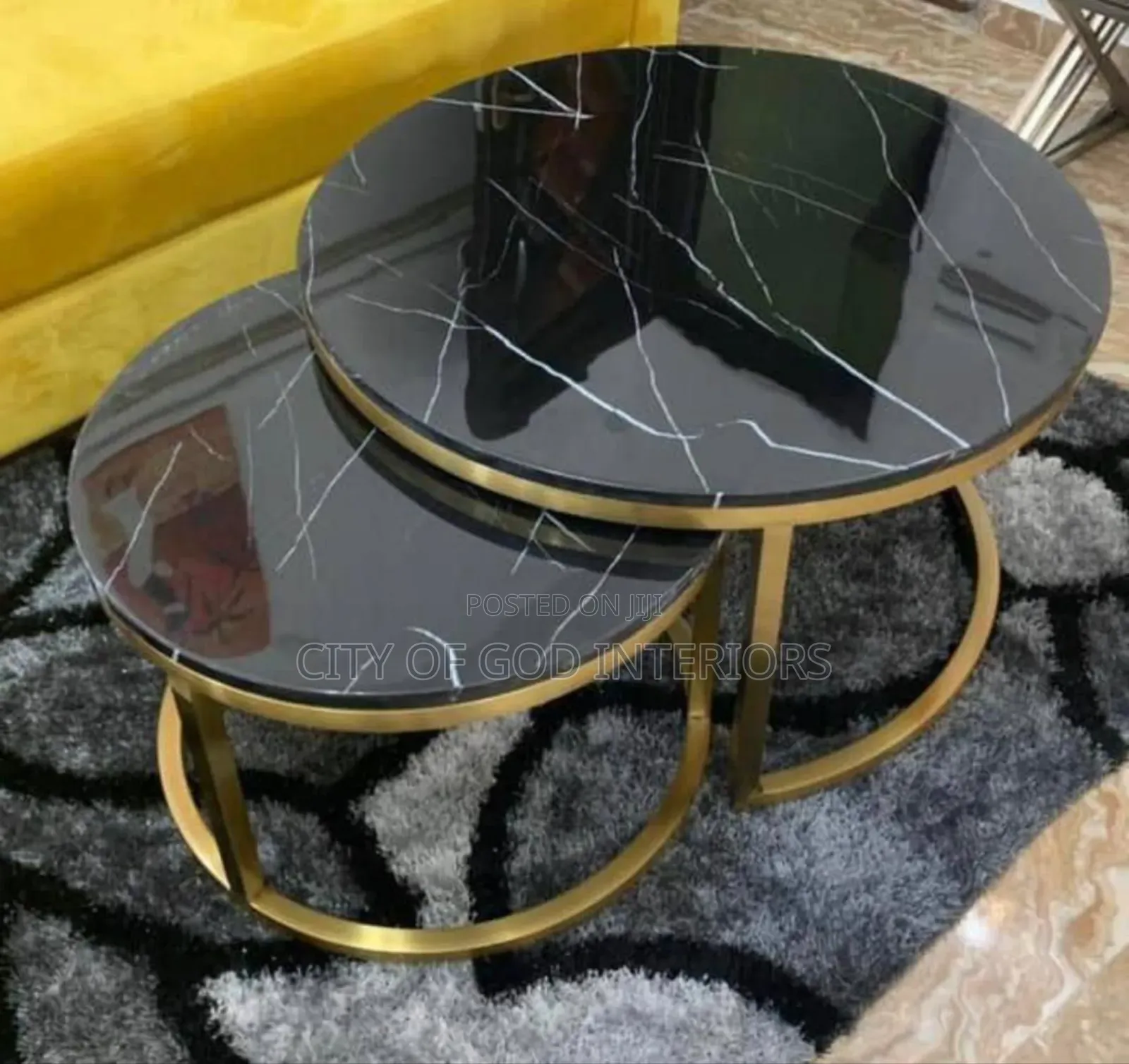 Quality Center Table With Marble Top