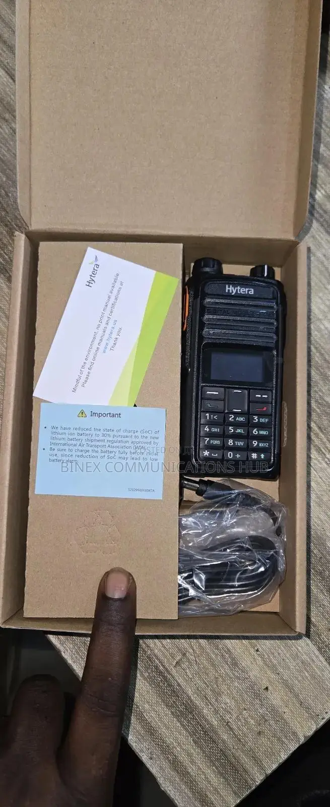 Hytera Pd483i Uv Uhf Radio