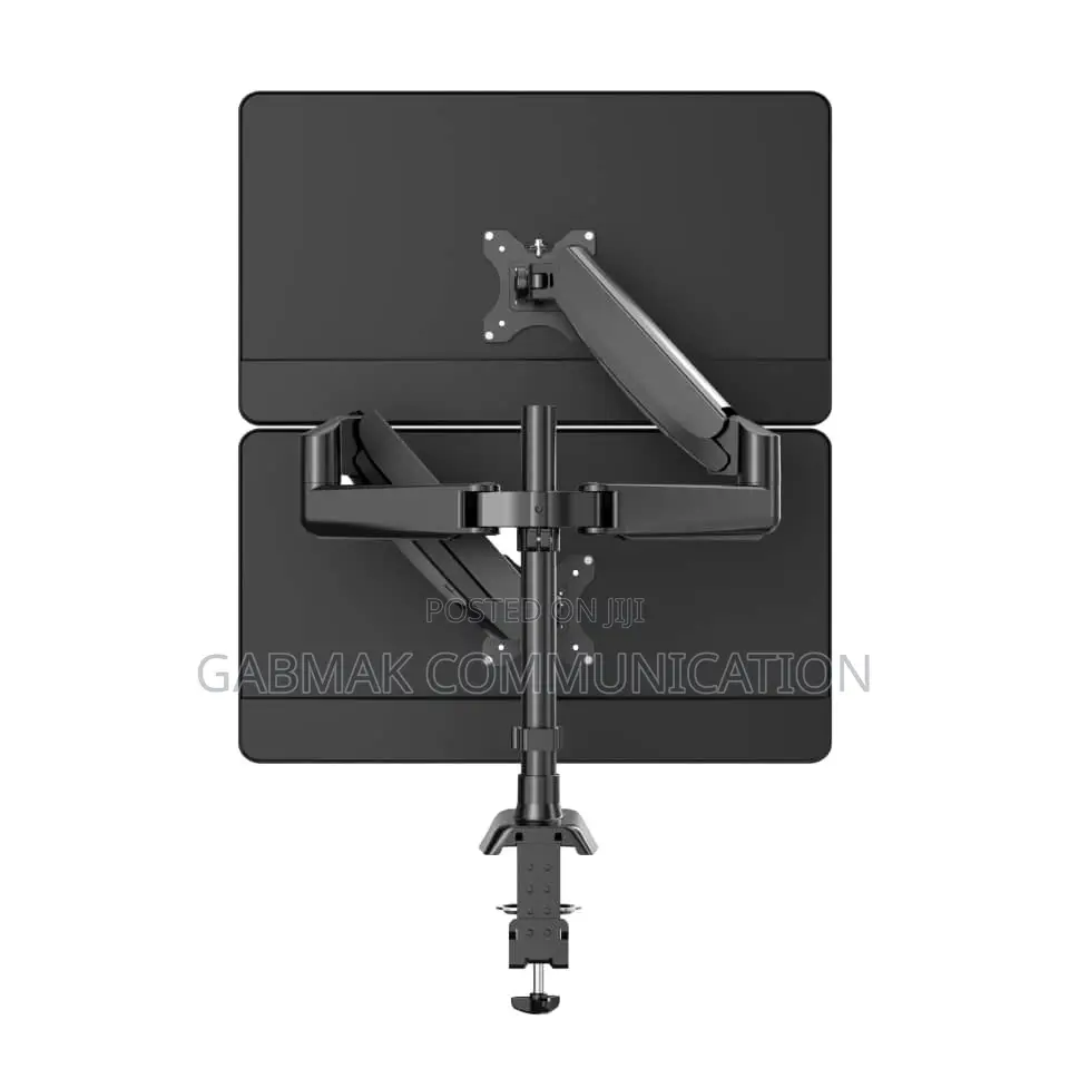 Dual Arm Monitors Desktop Mount