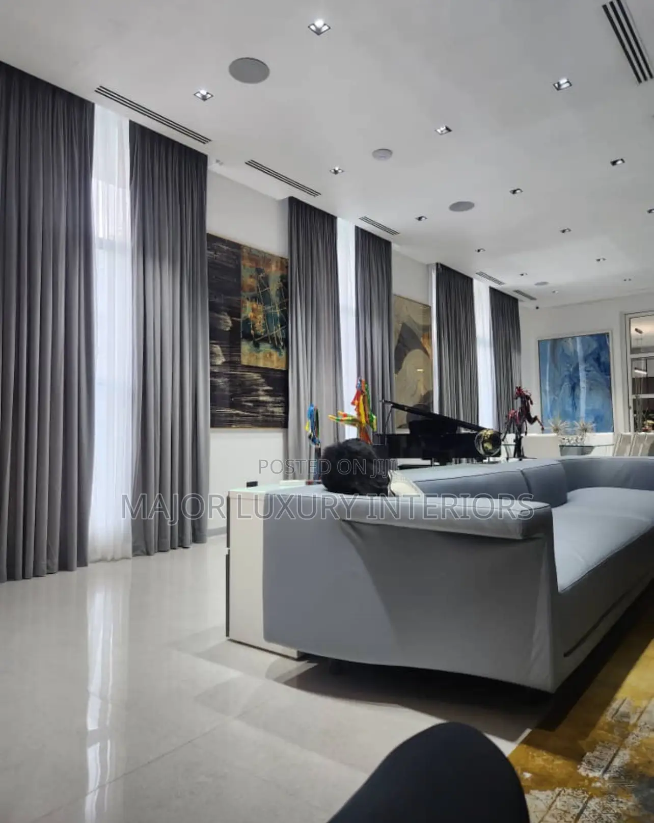 Pure Turkey Curtain With Pleated Design