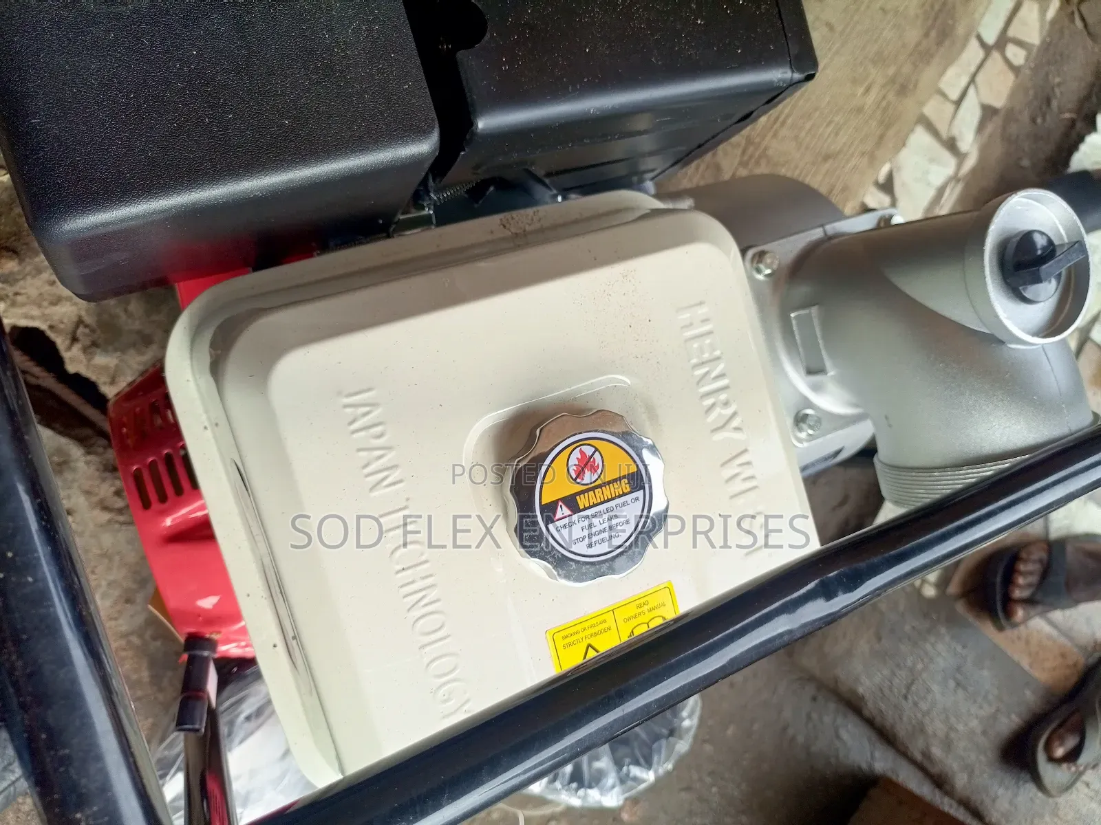4" Henry West Heavy Duty Pumping Machine 17hp