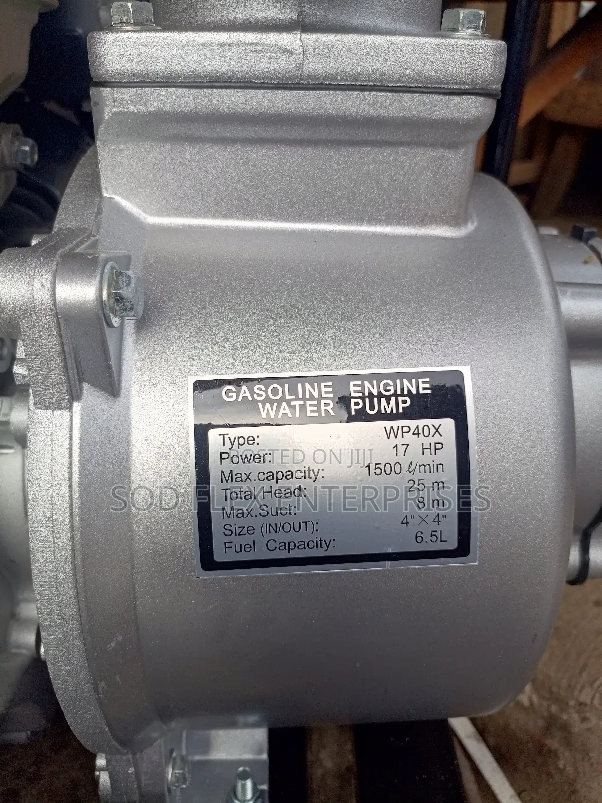 4" Henry West Heavy Duty Pumping Machine 17hp