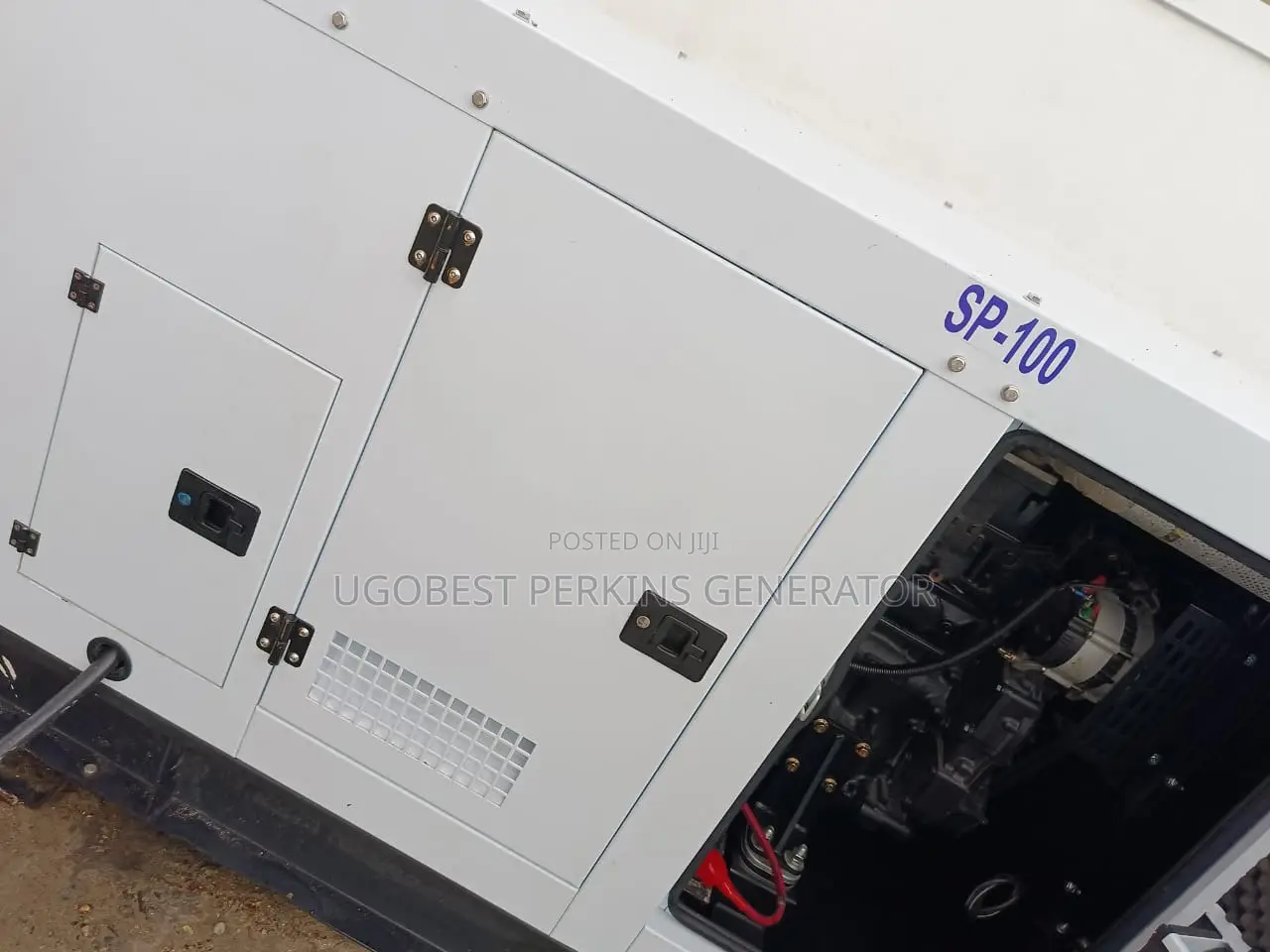 100kva Perkins Generator Soundproof 100% Copper Coil