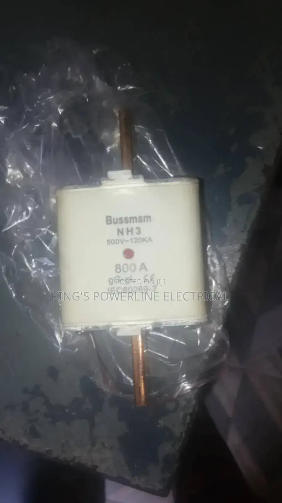 800 Amps Transformer Fuse Pure Copper