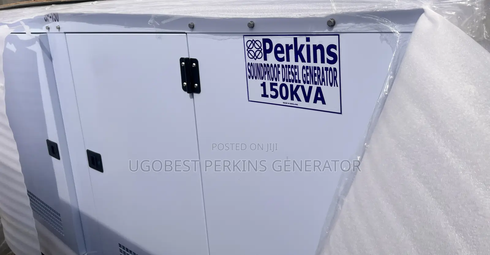 150kva Perkins Soundproof Generator 100% Copper Coil