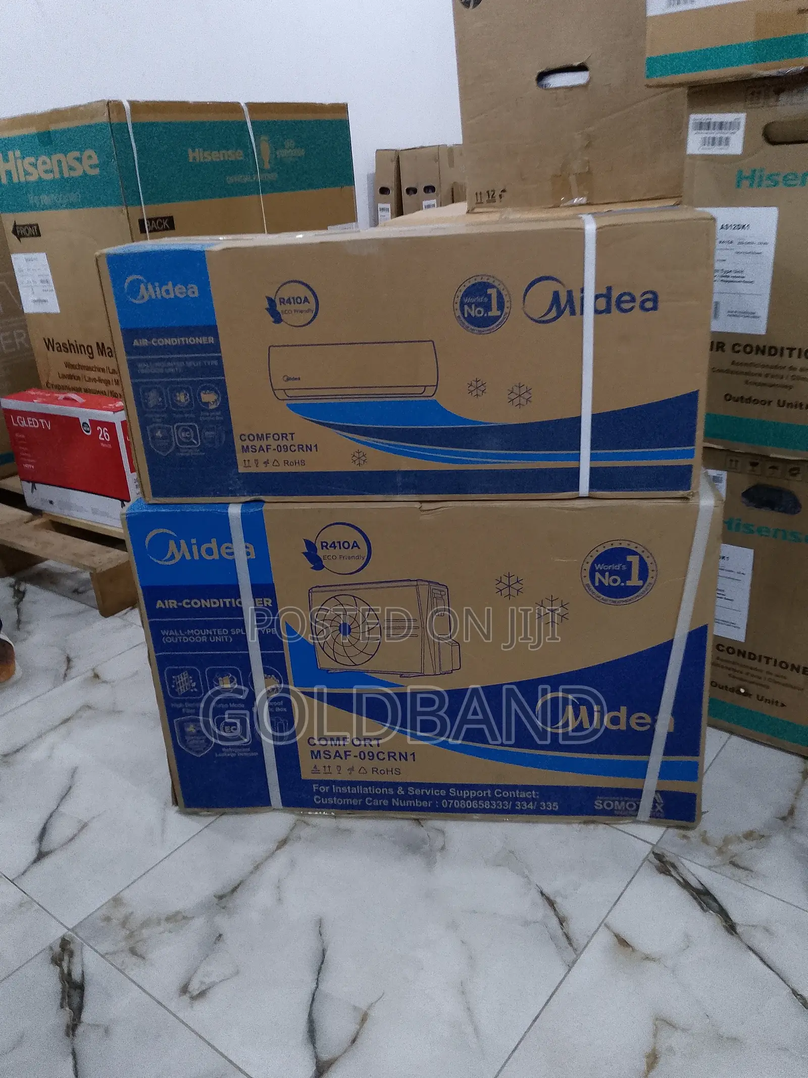 Midea 1hp Non-Inverter Spilt Unit Quick Cool AC