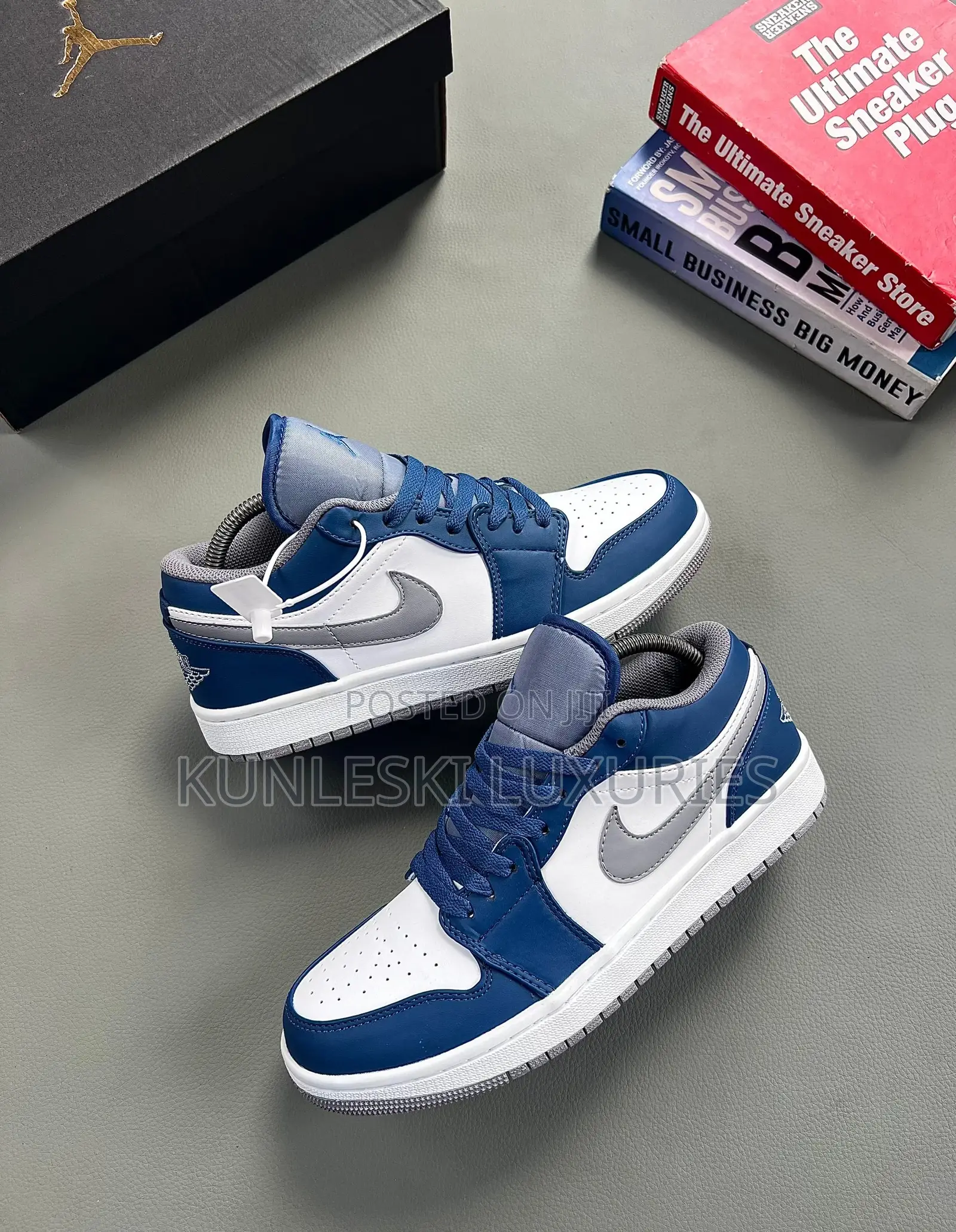 Original Air Jordan 1 Low Sneakers Available in 3 Colors