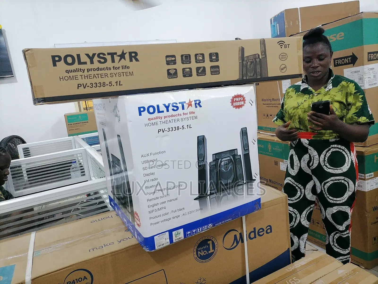 Polystar Home Theater Delivers Immersively